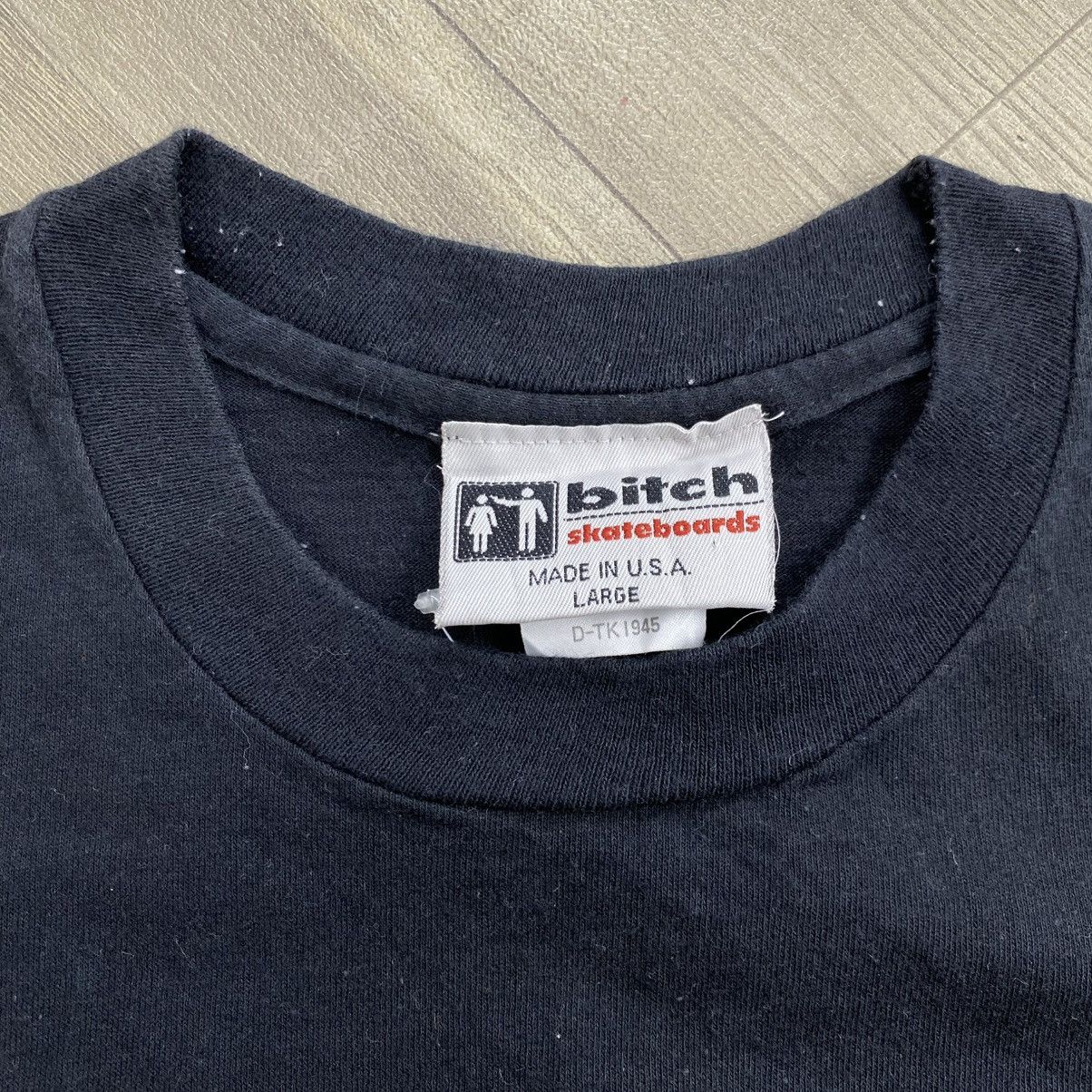 Vintage 1990s Vintage Bitch Rainbow USA Skateboards T-shirt Size US L / EU 52-54 / 3 - 5 Thumbnail