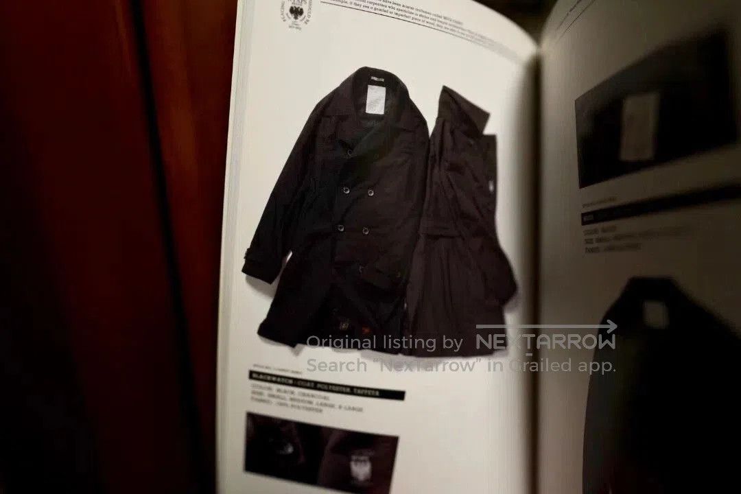 Wtaps Black Double-Breasted Long Coat Size S. Size US S / EU 44-46 / 1 - 9 Thumbnail