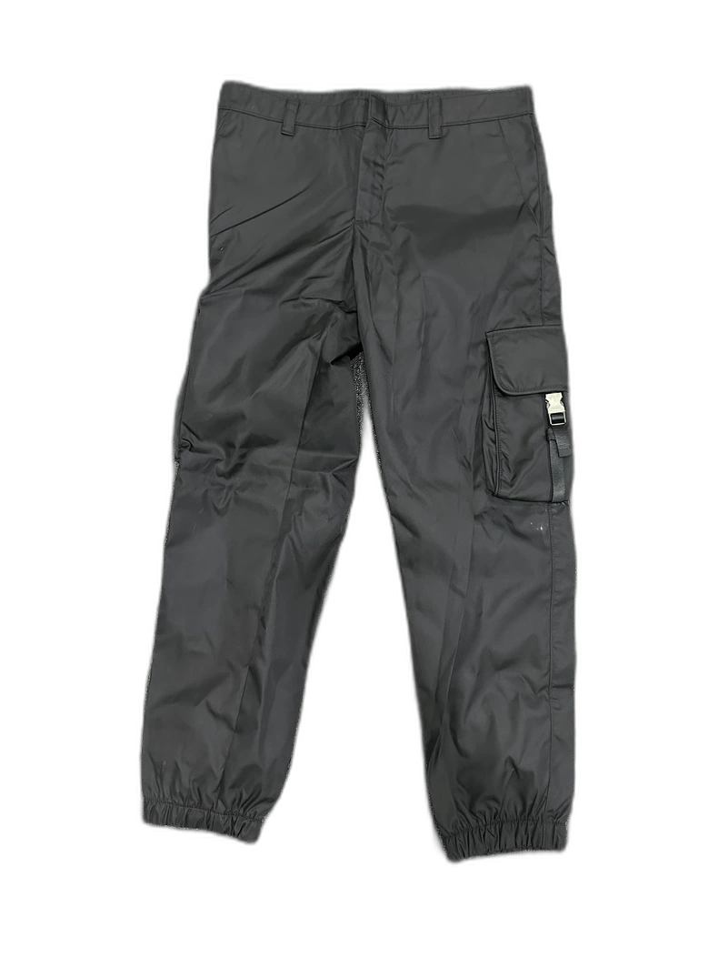 Prada Prada Black Nylon Cargo Pants Size US 34 / EU 50 - 1 Thumbnail