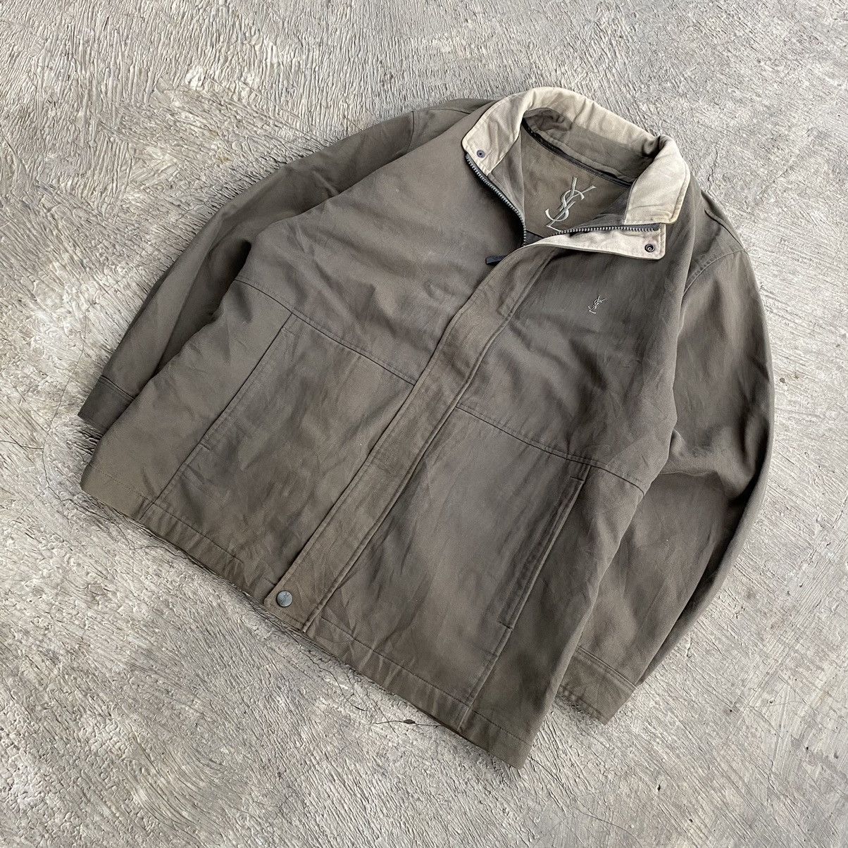 Vintage × Yves Saint Laurent Vintage 90s YVES SAINT LAURENT Size US L / EU 52-54 / 3 - 3 Thumbnail