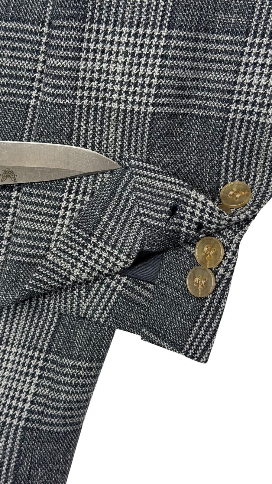 Acne Studios Single Breasted Plaid Blazer Size S / US 4 / IT 40 - 7 Thumbnail