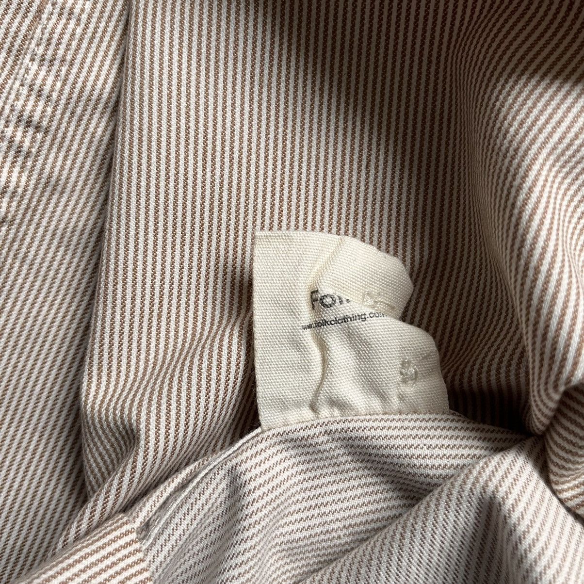 Folk Folk Striped Over Shirt Size US M / EU 48-50 / 2 - 5 Thumbnail