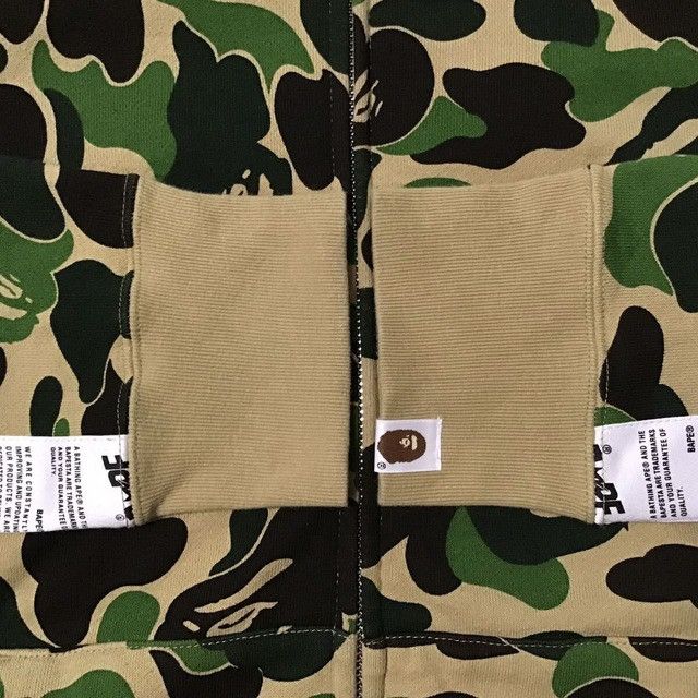 Bape BAPE STA TAPE FULL ZIP HOODIE ABC camo green a bathing ape Size US XL / EU 56 / 4 - 4 Thumbnail