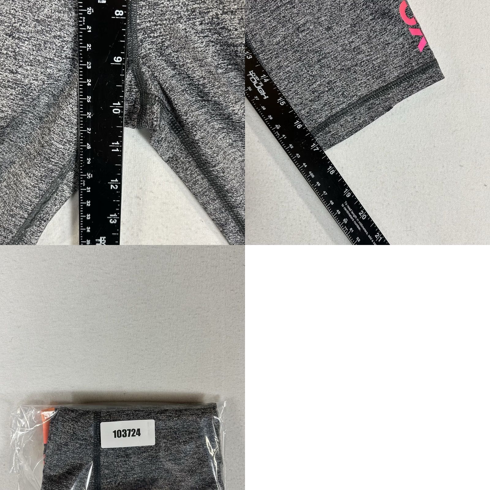 Victoria's Secret VSX Victoria’s Secret Sport Capri Leggings Womens Small Gray Drawstring Capri Sports Size 28" / US 6 / IT 42 - 9 Thumbnail