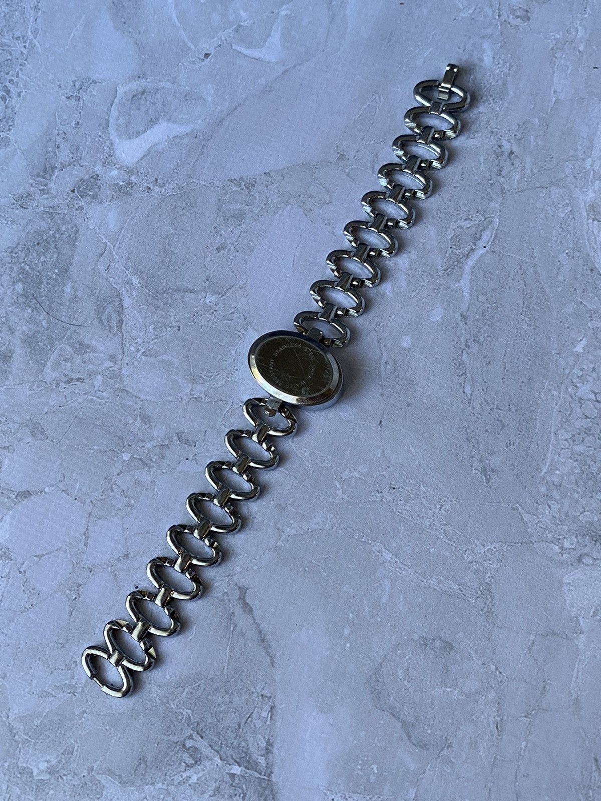 Jewelry × Vintage Futuristic Metal Bracelet Watch Size ONE SIZE - 14 Thumbnail