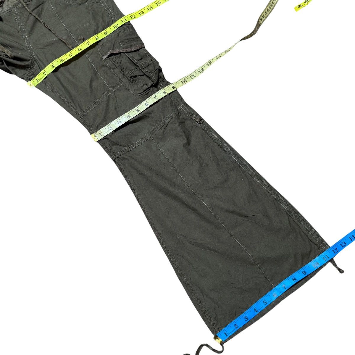 GOA G.O.A Military Cargo Super Flare Pants Parachute Size US 34 / EU 50 - 23 Thumbnail