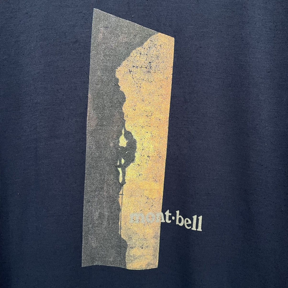 Montbell × Vintage Vintage 90s Montbell All Single Stitch T Shirt Size US S / EU 44-46 / 1 - 2 Thumbnail
