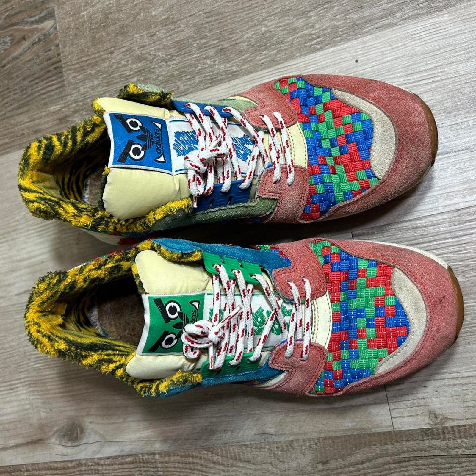 Adidas ADIDAS x ATMOS ZX 8000 Setsubun running sneaker shoes 10 1/2 Size US 10.5 / EU 43-44 - 5 Thumbnail