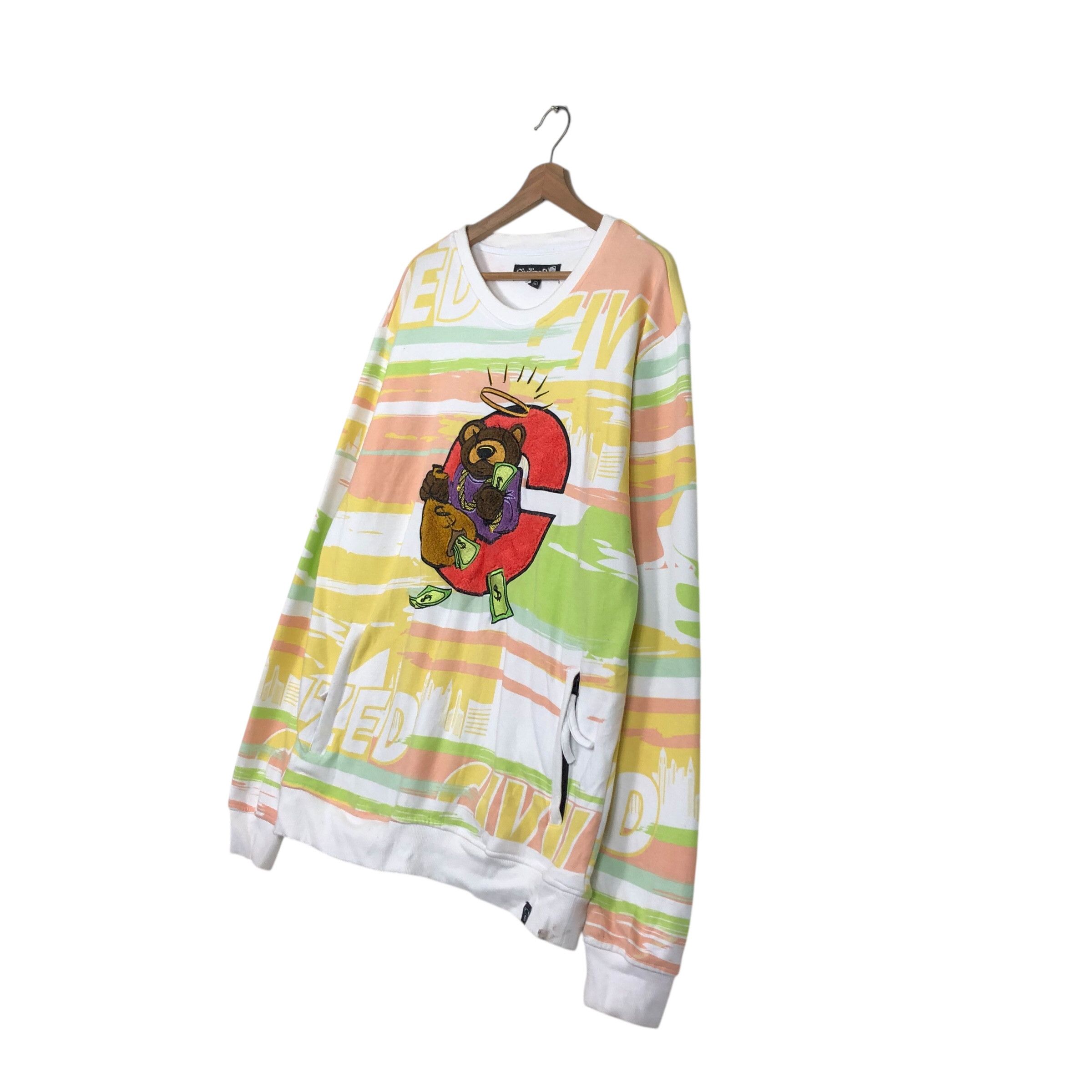 Japanese Brand 📌Colourful Design Civilided Sweatshirt Size US XL / EU 56 / 4 - 3 Thumbnail