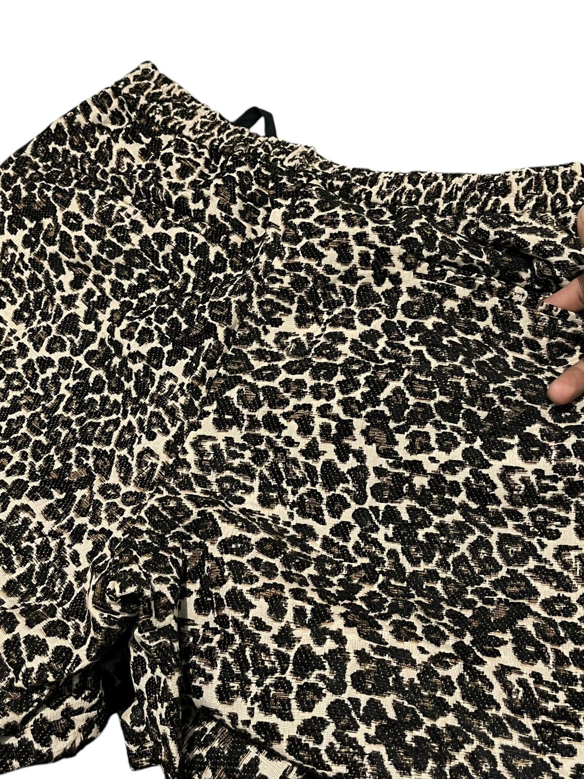 Edifice Japan × Japanese Brand Edifice one Tuck Leopard JQ Wide Pants Size US 34 / EU 50 - 5 Thumbnail