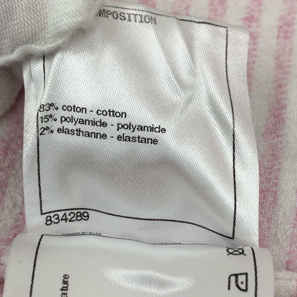Dior Striped Short-Sleeve Graphic Tee Size US XS / EU 42 / 0 - 7 Thumbnail