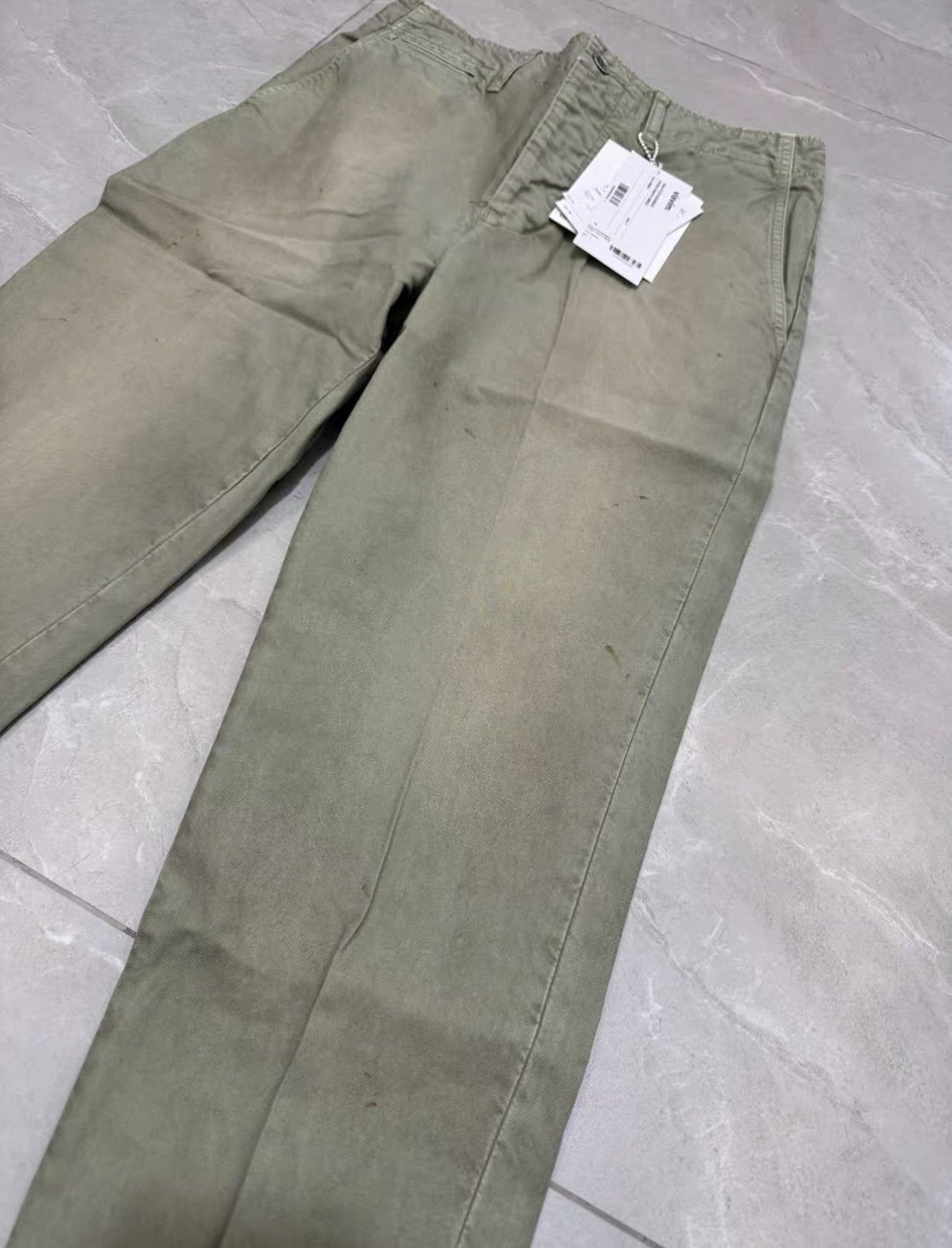 Visvim Visvim CHINO PANTS DMGD Casual Pants J34 Size US 30 / EU 46 - 2 Thumbnail