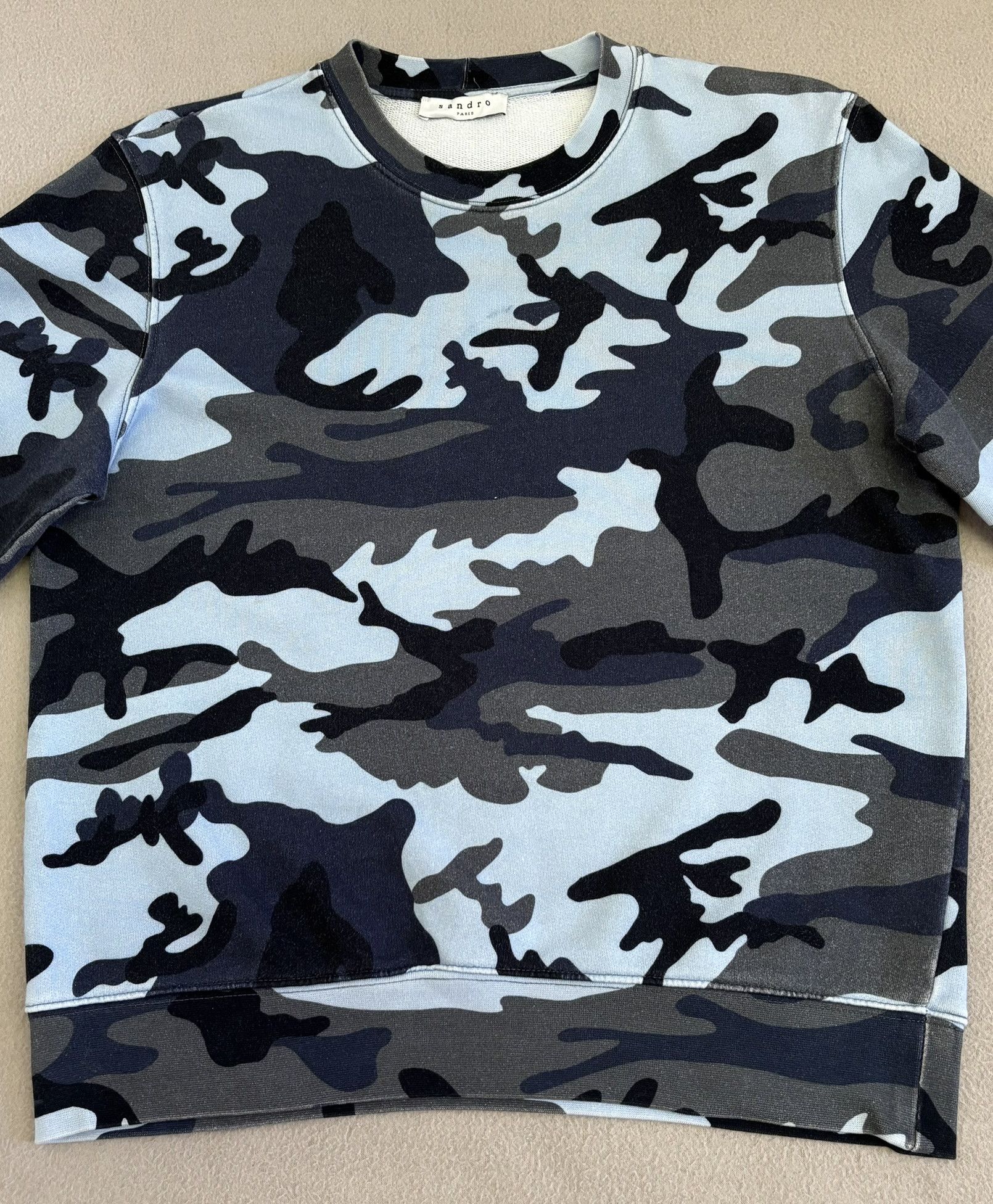 Sandro Sandro Camouflage sweatshirt size S/M Size US M / EU 48-50 / 2 - 6 Thumbnail