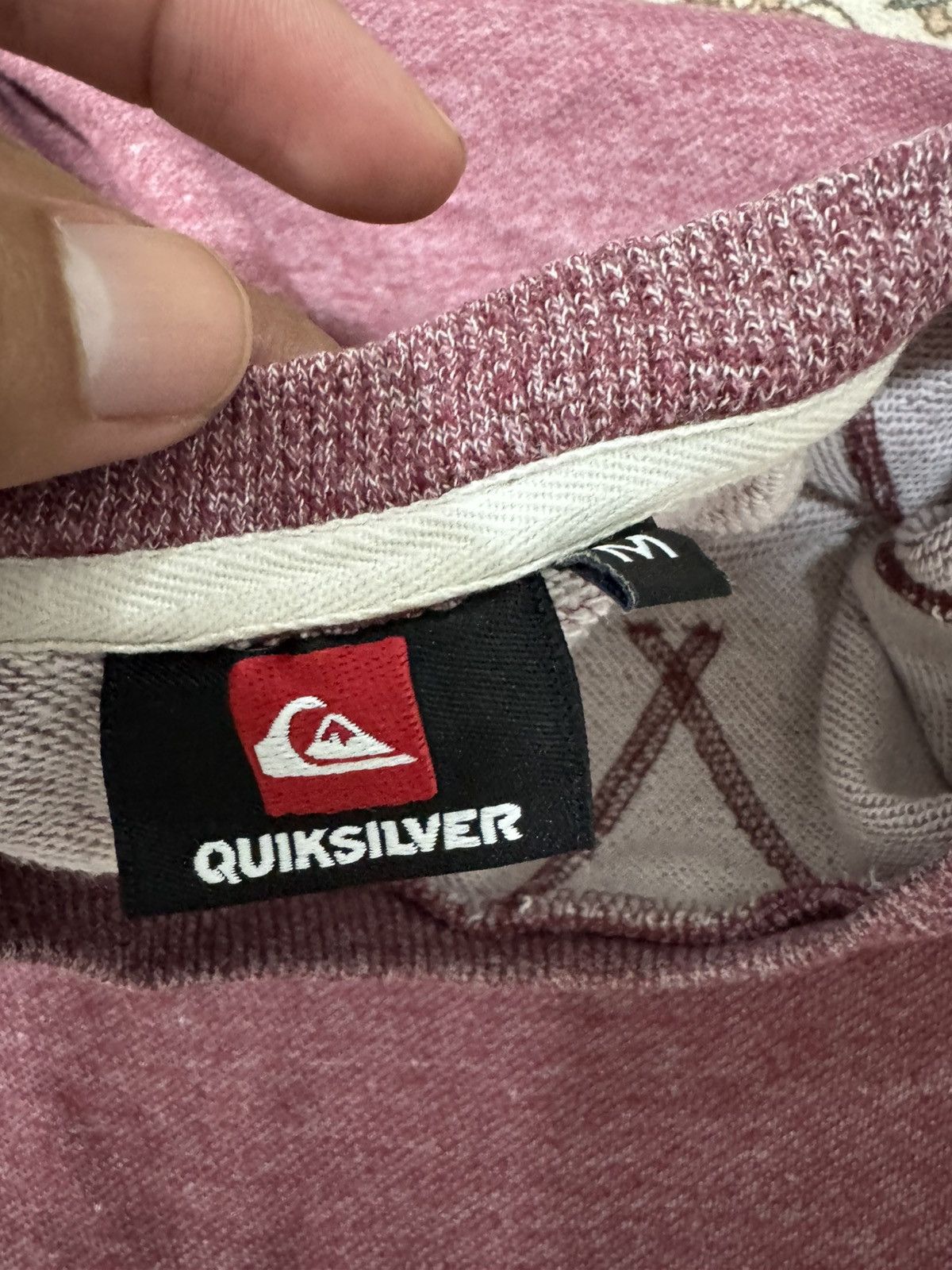 Quiksilver × Vintage Vintage Quiksilver Spellout Sweatshirt Size US M / EU 48-50 / 2 - 5 Thumbnail