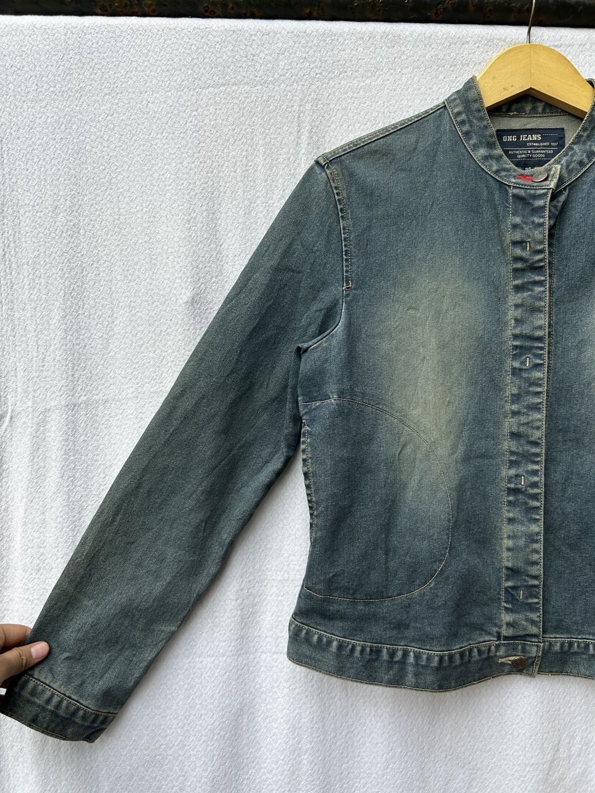 Hysteric Glamour × If Six Was Nine × Japanese Brand Ong Jeans Denim Jacket Button Up Size US S / EU 44-46 / 1 - 5 Thumbnail