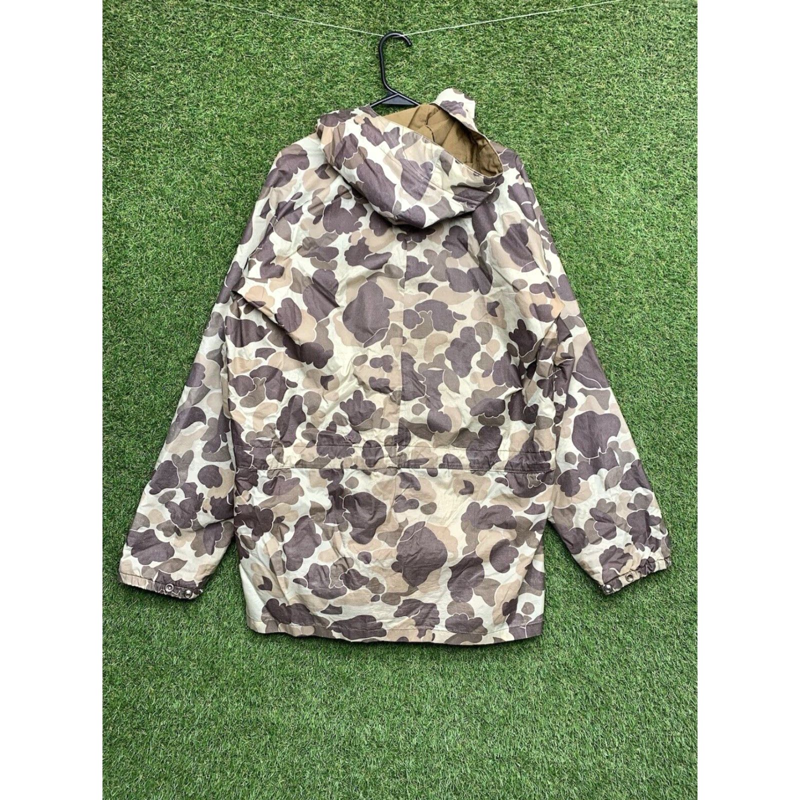 Vintage VINTAGE Columbia Gore-Tex Hunting Jacket Mens L Hooded Duck Camo Size US L / EU 52-54 / 3 - 2 Thumbnail