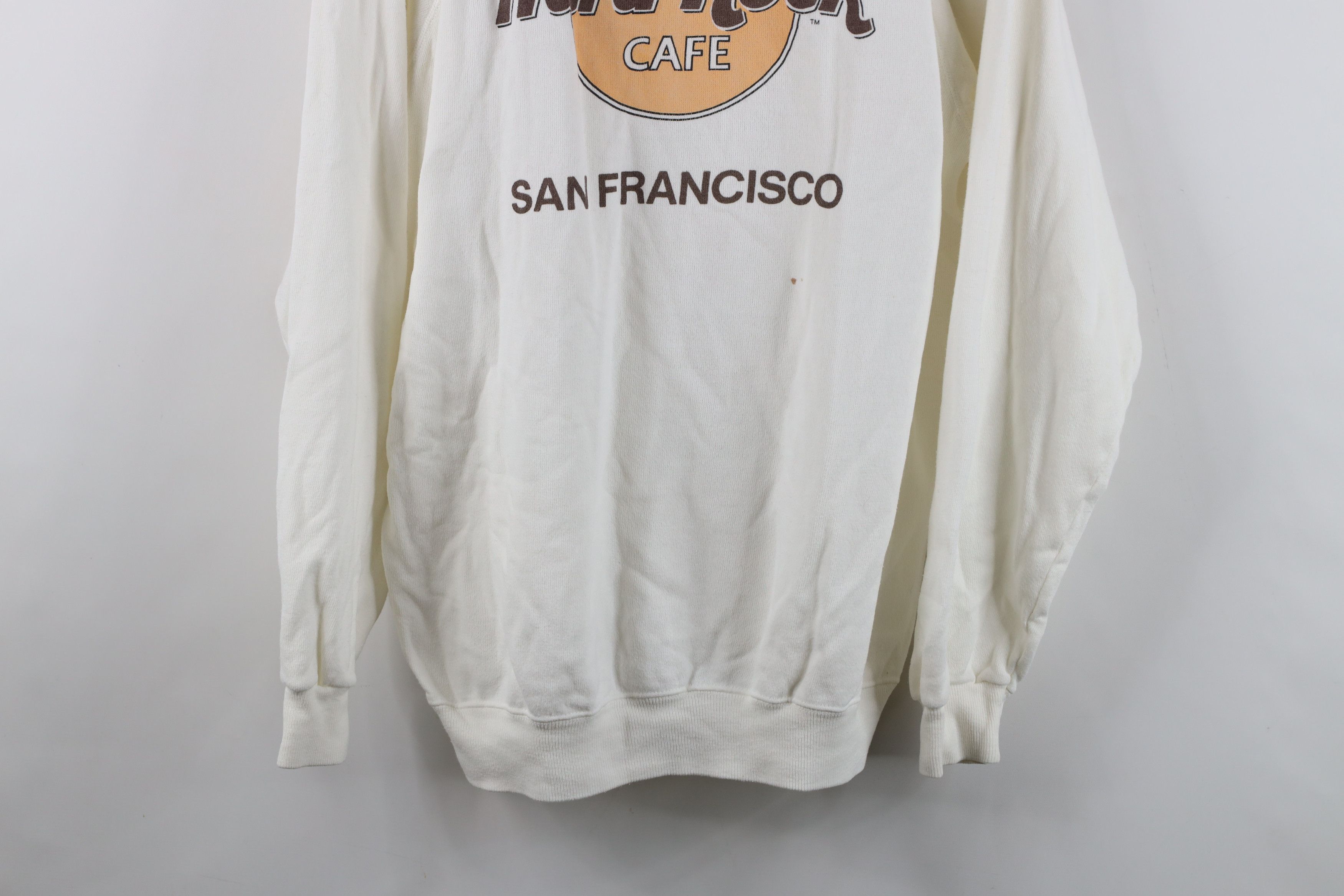 Hard Rock Cafe Vintage 80s 90s Hard Rock Cafe San Francisco Sweatshirt USA Size US XL / EU 56 / 4 - 3 Thumbnail