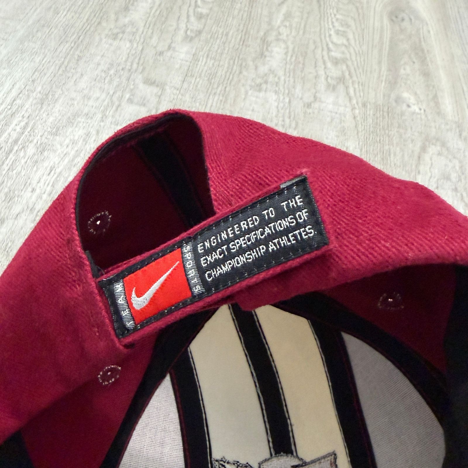 Nike Vintage Nike Florida State Seminoles Hat Red Adjustable Size ONE SIZE - 4 Thumbnail