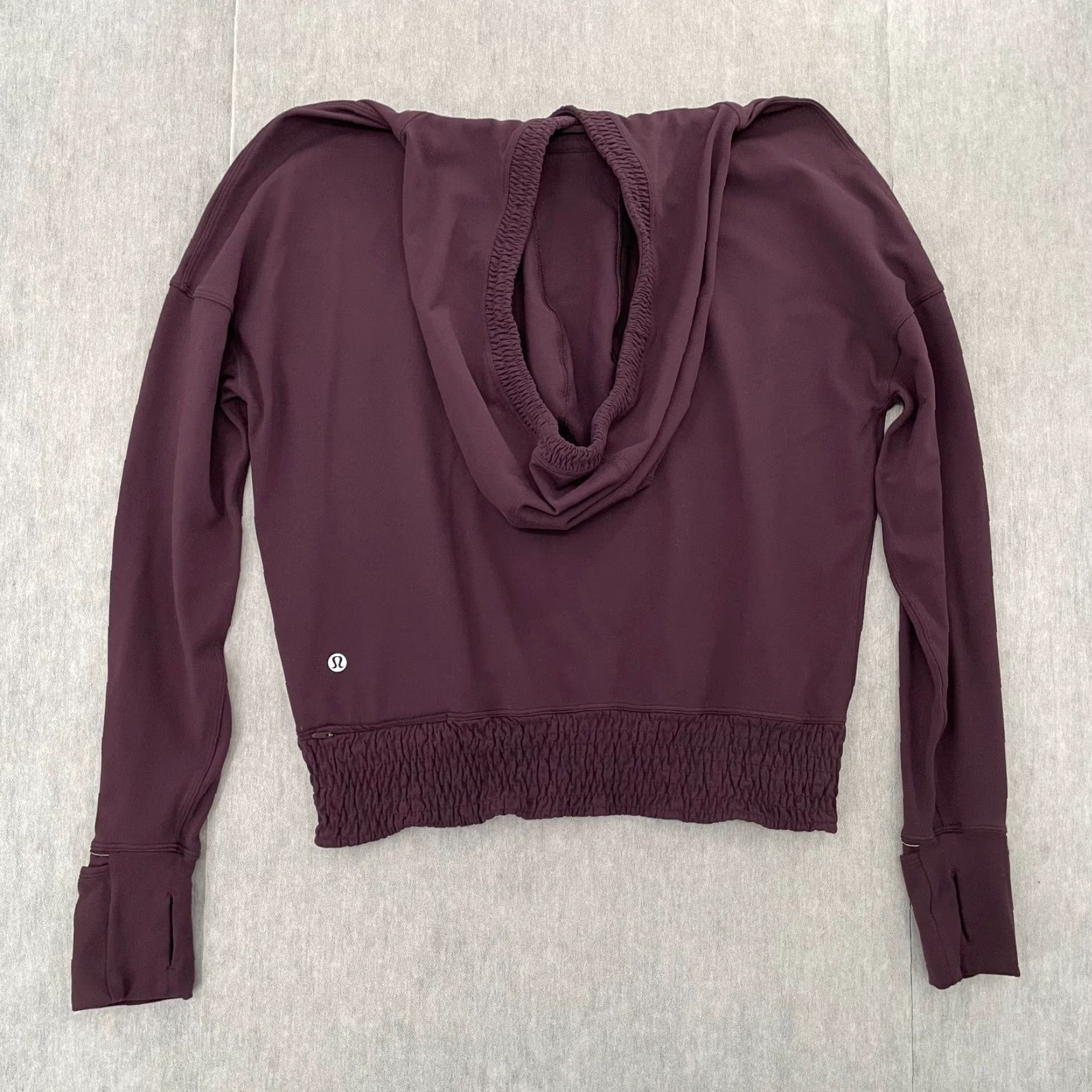Lululemon VINTAGE Lululemon Hoodie Pullover Womens Medium Purple Long Sleeve Athletic Casual Size S / US 4 / IT 40 - 2 Thumbnail