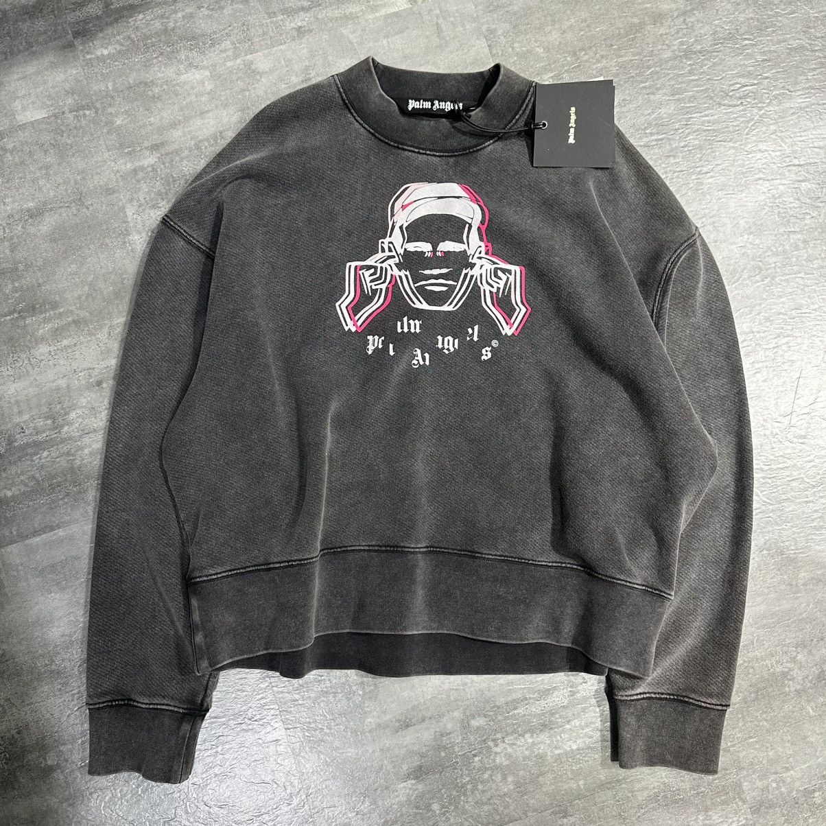 Palm Angels Palm Angels x Factory Records Faded Music Graphic Sweatshirt Size US M / EU 48-50 / 2 - 1 Thumbnail