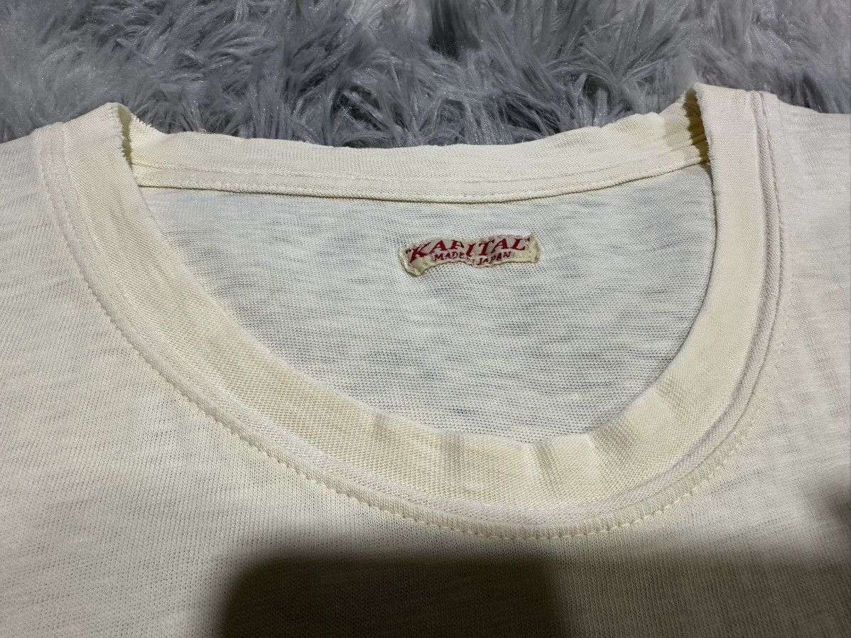 Kapital 🔥Vintage Kapital Shirt Pocket Logo Print Size US M / EU 48-50 / 2 - 4 Thumbnail