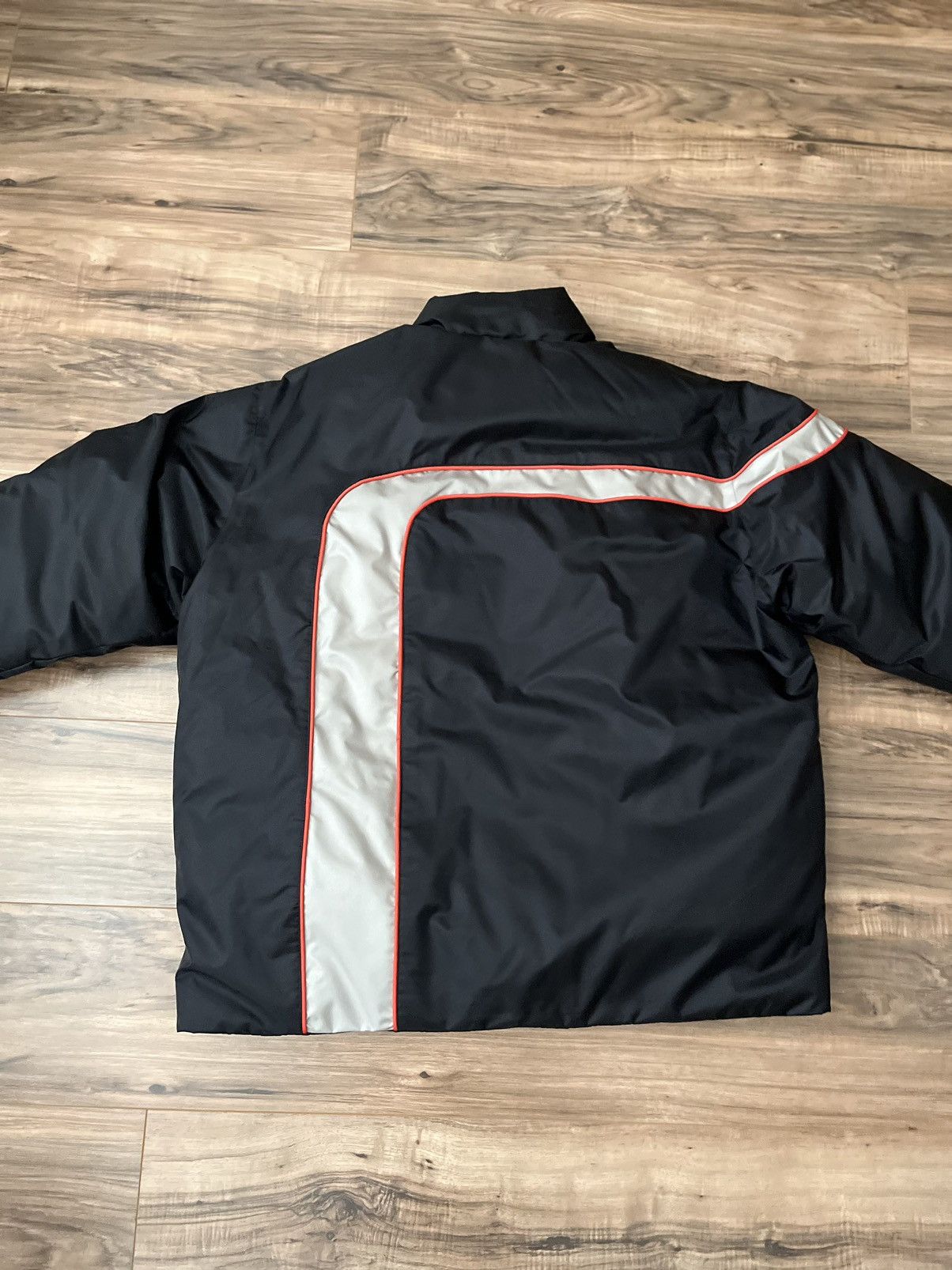 Supreme Supreme Stripe Puffer Jacket Size US XL / EU 56 / 4 - 16 Thumbnail