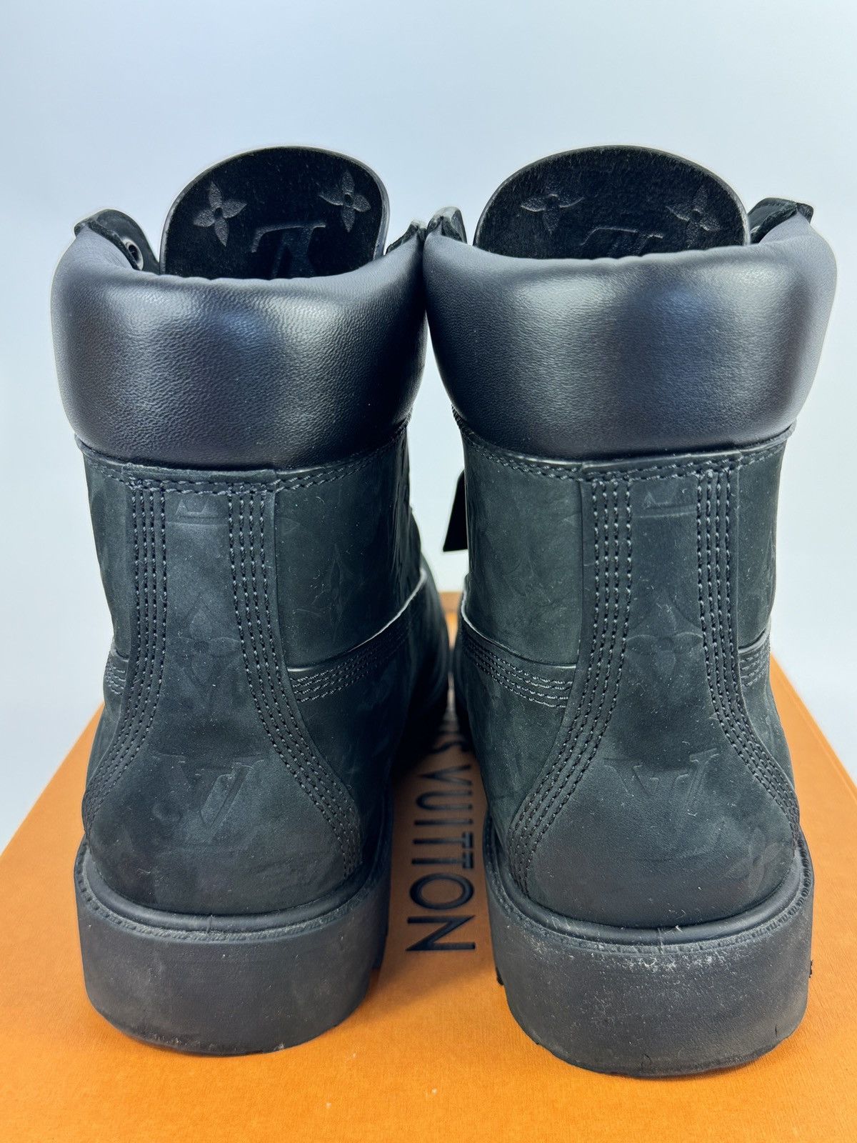 Louis Vuitton × Timberland MONOGRAM PRINT BOOTS Size US 9.5 / EU 42-43 - 4 Thumbnail