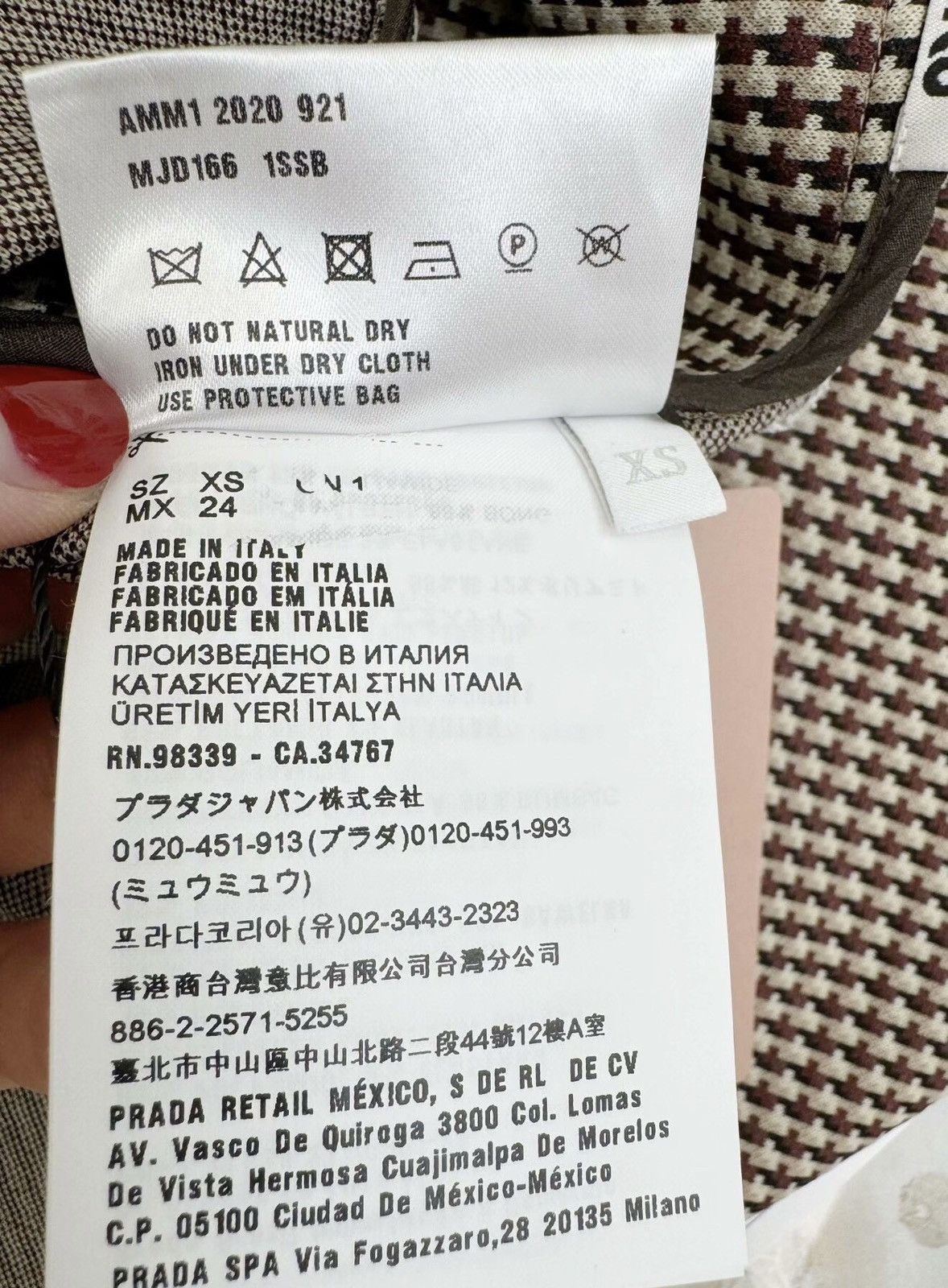 Miu Miu Miumiu plaid skirt Size 32" / US 10 / IT 46 - 5 Thumbnail