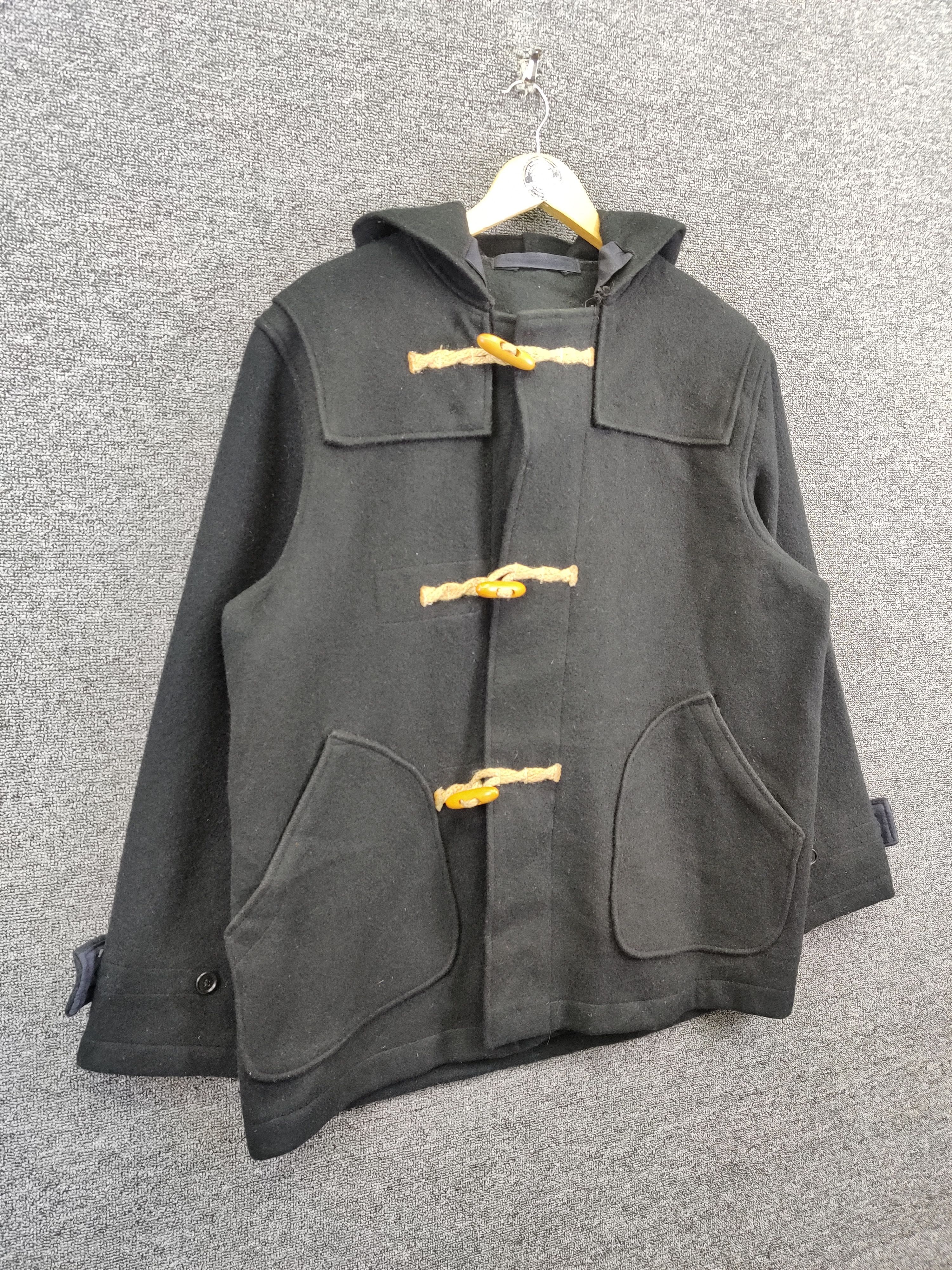 Schott Vintage Schott Double Breasted Duffle Wool Coat Jacket Size US L / EU 52-54 / 3 - 5 Thumbnail