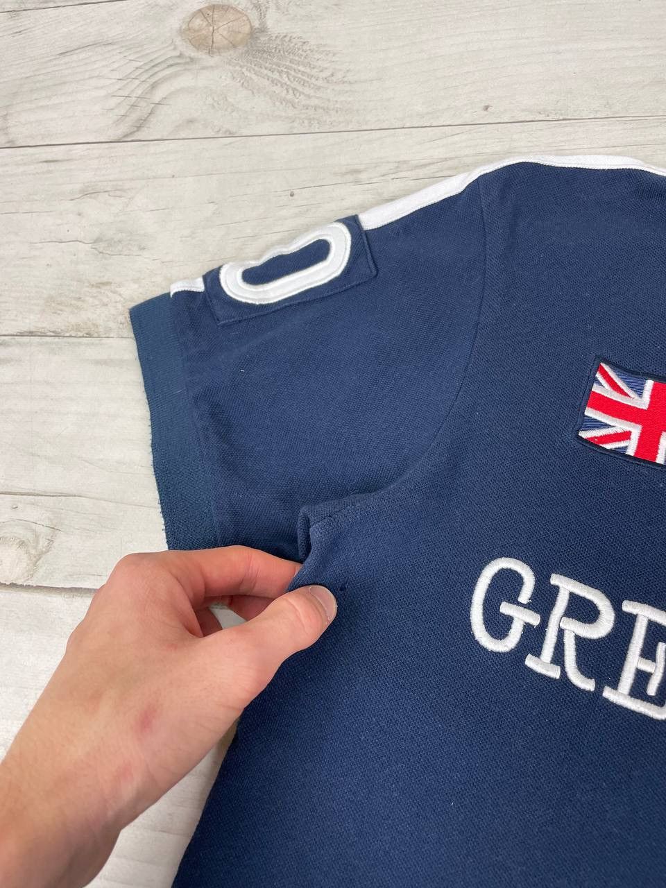 Polo Ralph Lauren Vintage Polo Ralph Lauren Great Britain GBR Rugby Polo Shirt Size US M / EU 48-50 / 2 - 5 Thumbnail