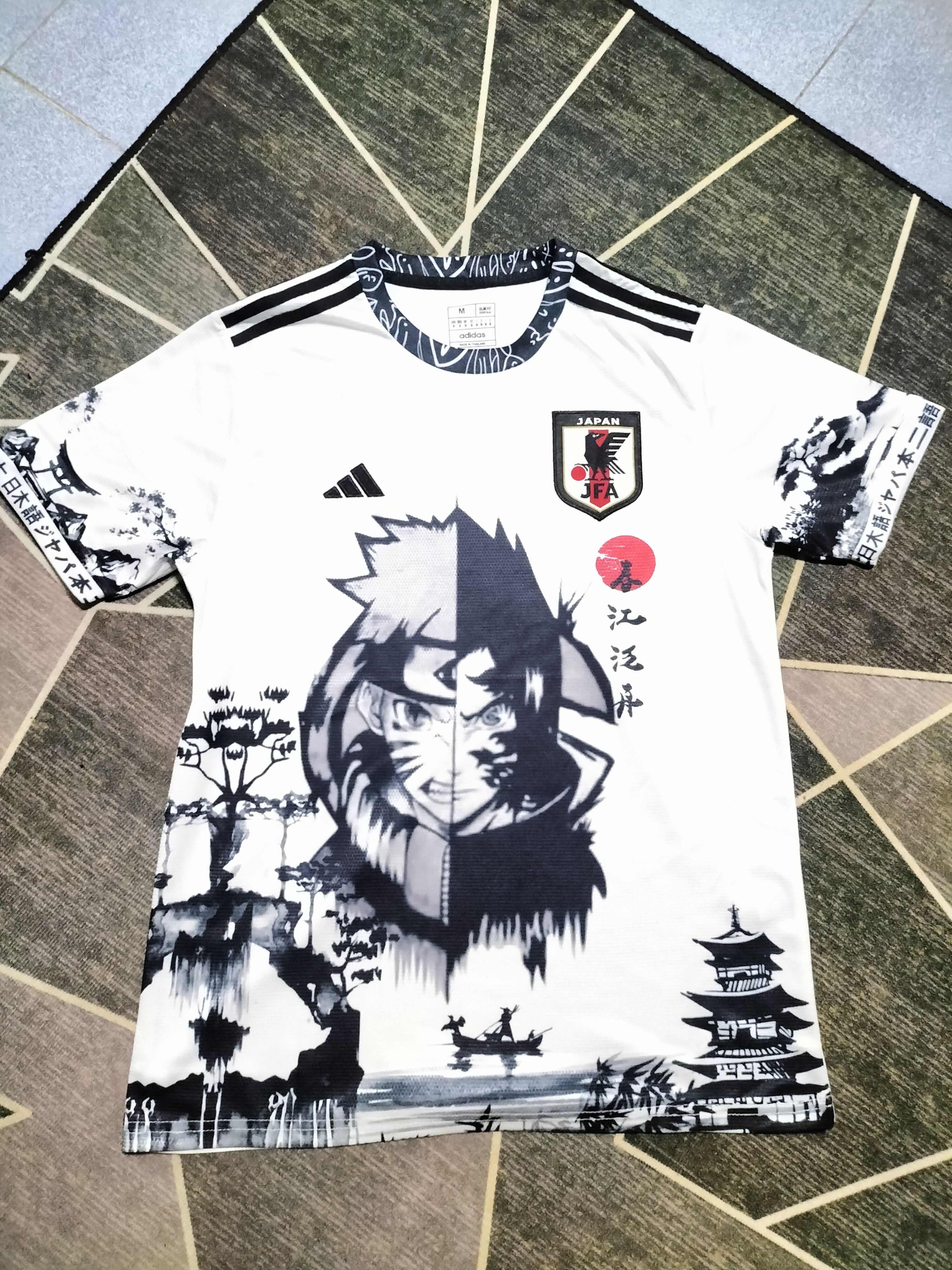 Adidas × Anime × Japan Blue Adidas Japan Team Anime Naruto Manga Jersey Sportswear Size US M / EU 48-50 / 2 - 1 Thumbnail