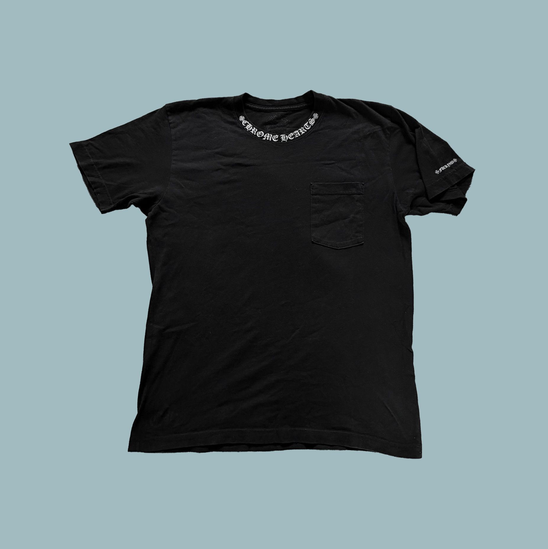 Chrome Hearts Chrome Hearts Vintage T Bar Star Logo Pocket Tshirt