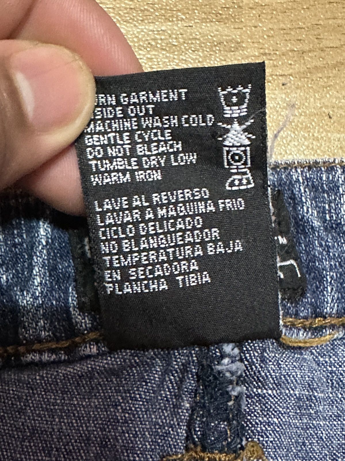 Hysteric Glamour × Japanese Brand Faded 🔥Rare Design Japanese Brand Denim Size US 32 / EU 48 - 9 Thumbnail
