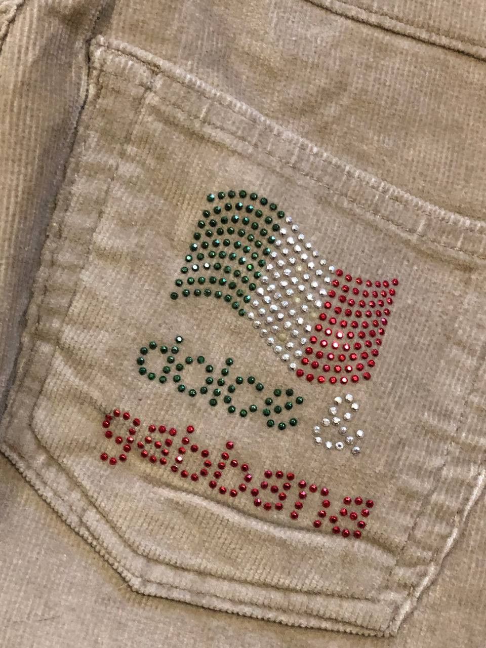 Dolce & Gabbana beige jeans pants Y2K Dolce&Gabbana luxury vintage size 28 Size 28" / US 6 / IT 42 - 11 Thumbnail