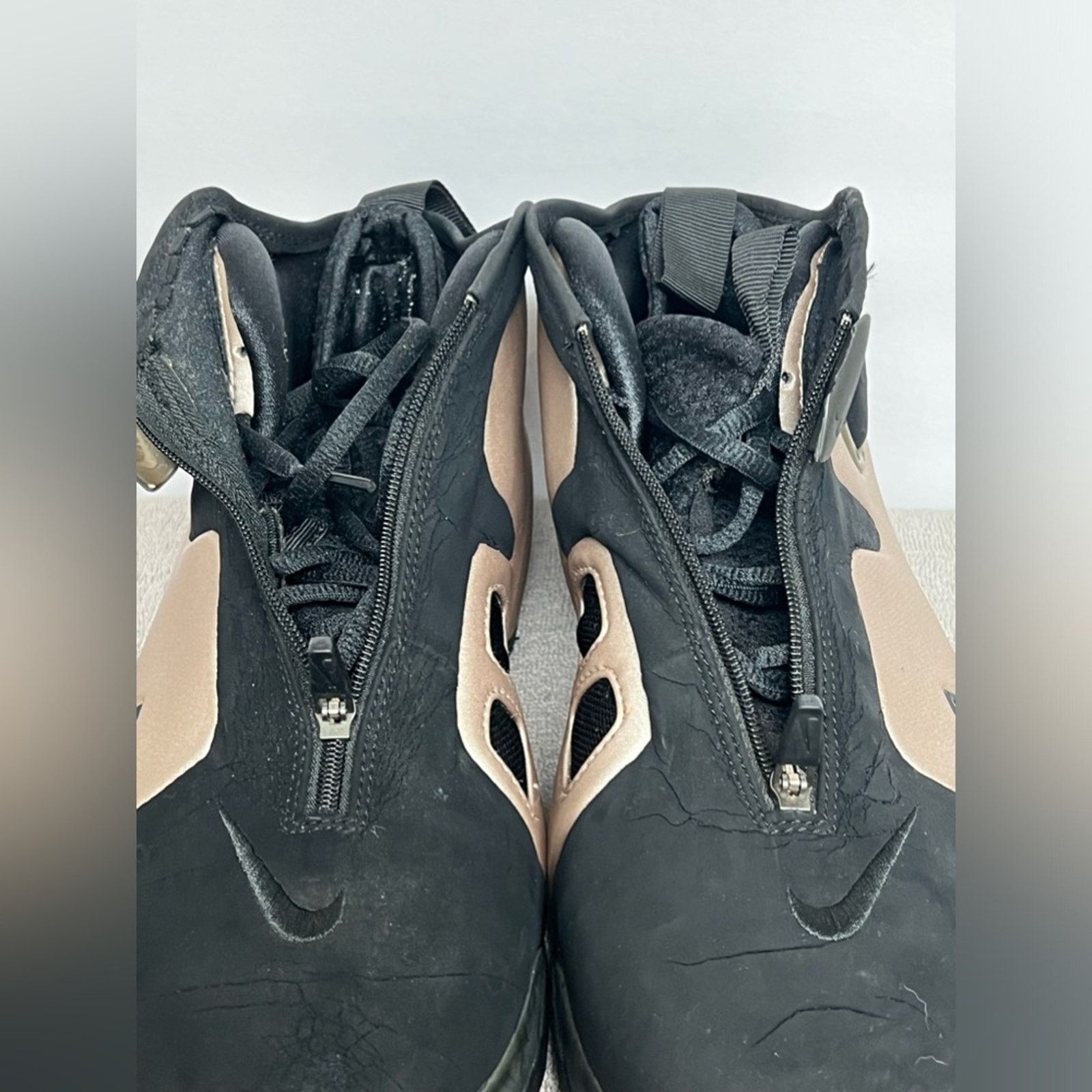 Nike Nike Air Flightposite 2010 KG Metallic Zinc/Black Men’s RARE Size US 10.5 / EU 43-44 - 11 Thumbnail
