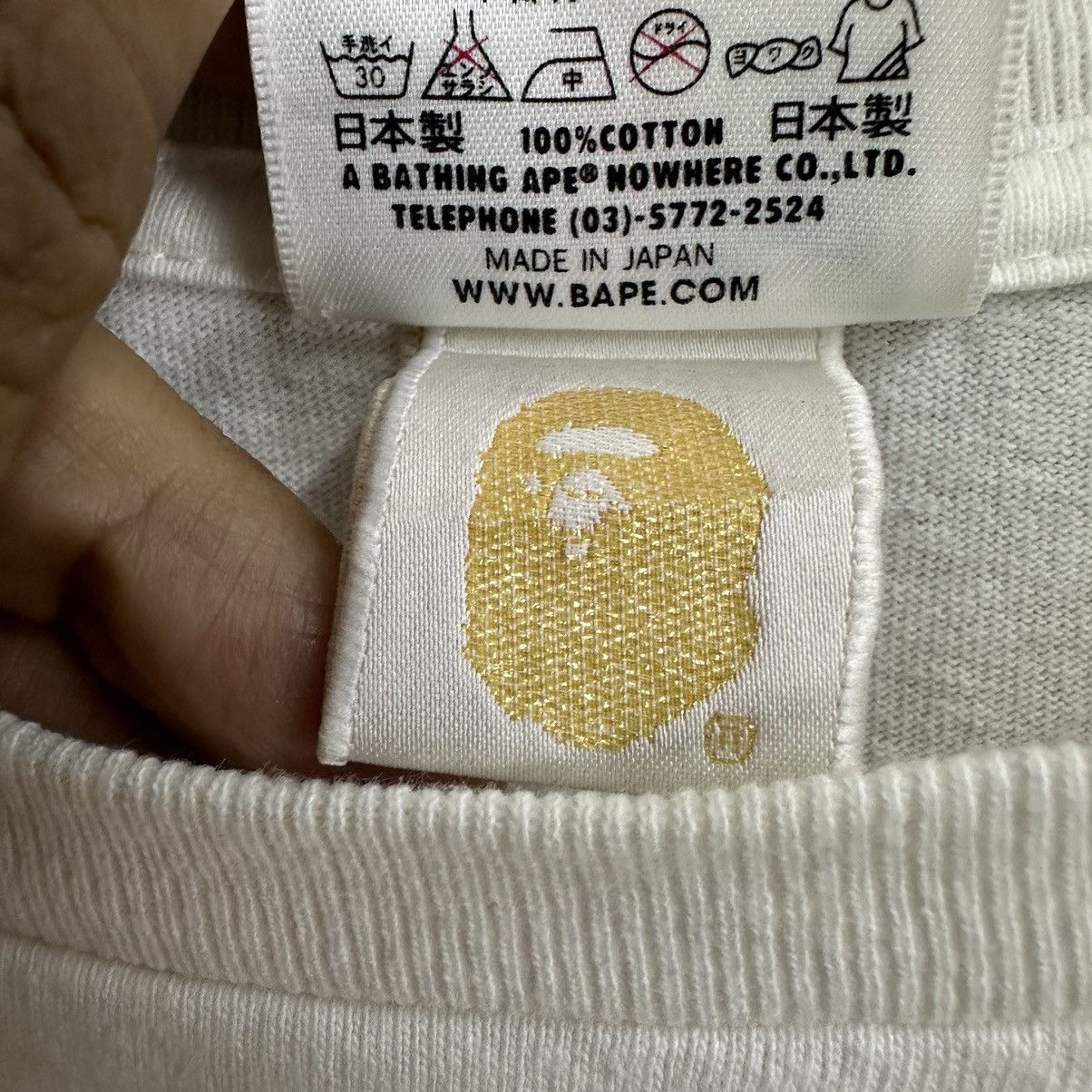 Bape Bathing Ape Baby Milo TShirt A708 Size S / US 4 / IT 40 - 10 Thumbnail