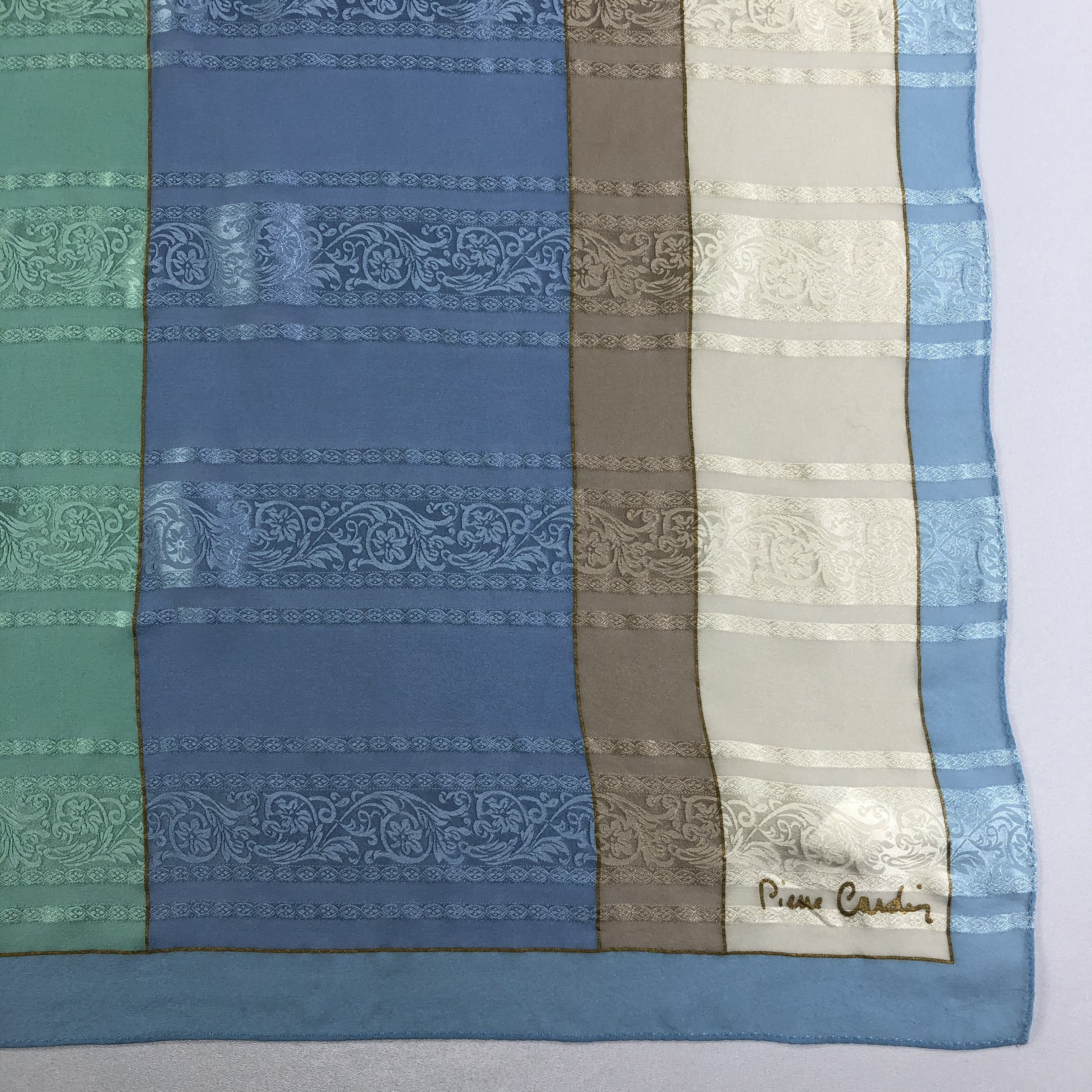 Pierre Cardin × Vintage Vintage Pierre Cardin Silk Scarf Size ONE SIZE - 4 Thumbnail