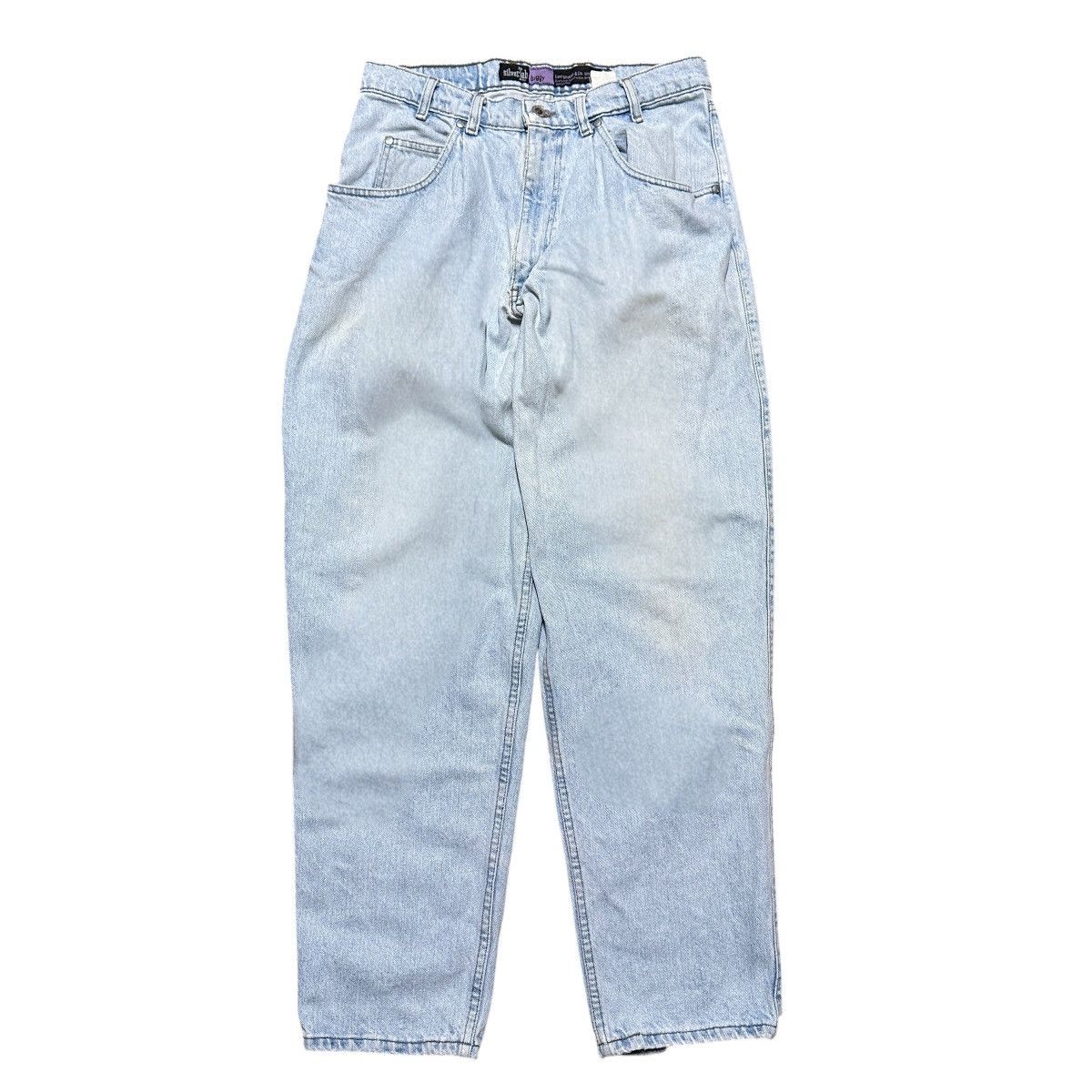 Levi's × Vintage Vintage 90s Levi’s Silvertab Baggy Purple Label Jeans Size US 33 - 1 Thumbnail