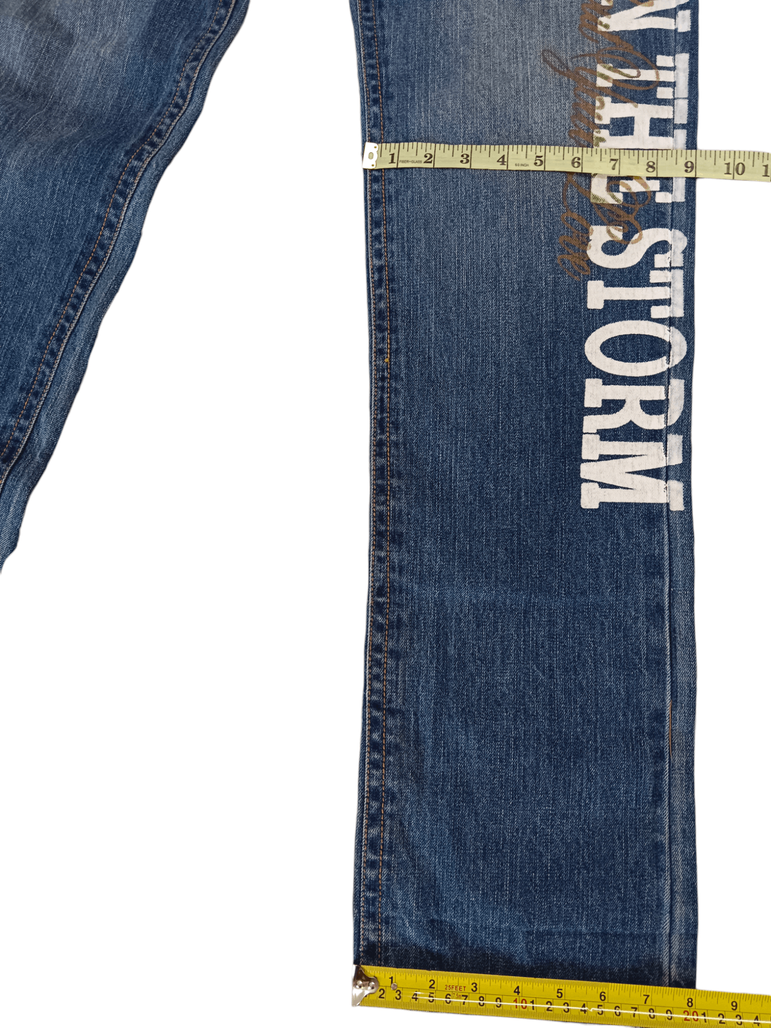 In The Attic In The Attic Patchwork Surfing Denim Size US 32 / EU 48 - 7 Thumbnail