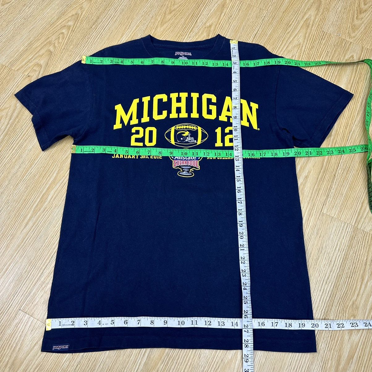 Jansport Jansport Michigan 2012 All State Superbowl Tshirt A690 Size US M / EU 48-50 / 2 - 5 Thumbnail