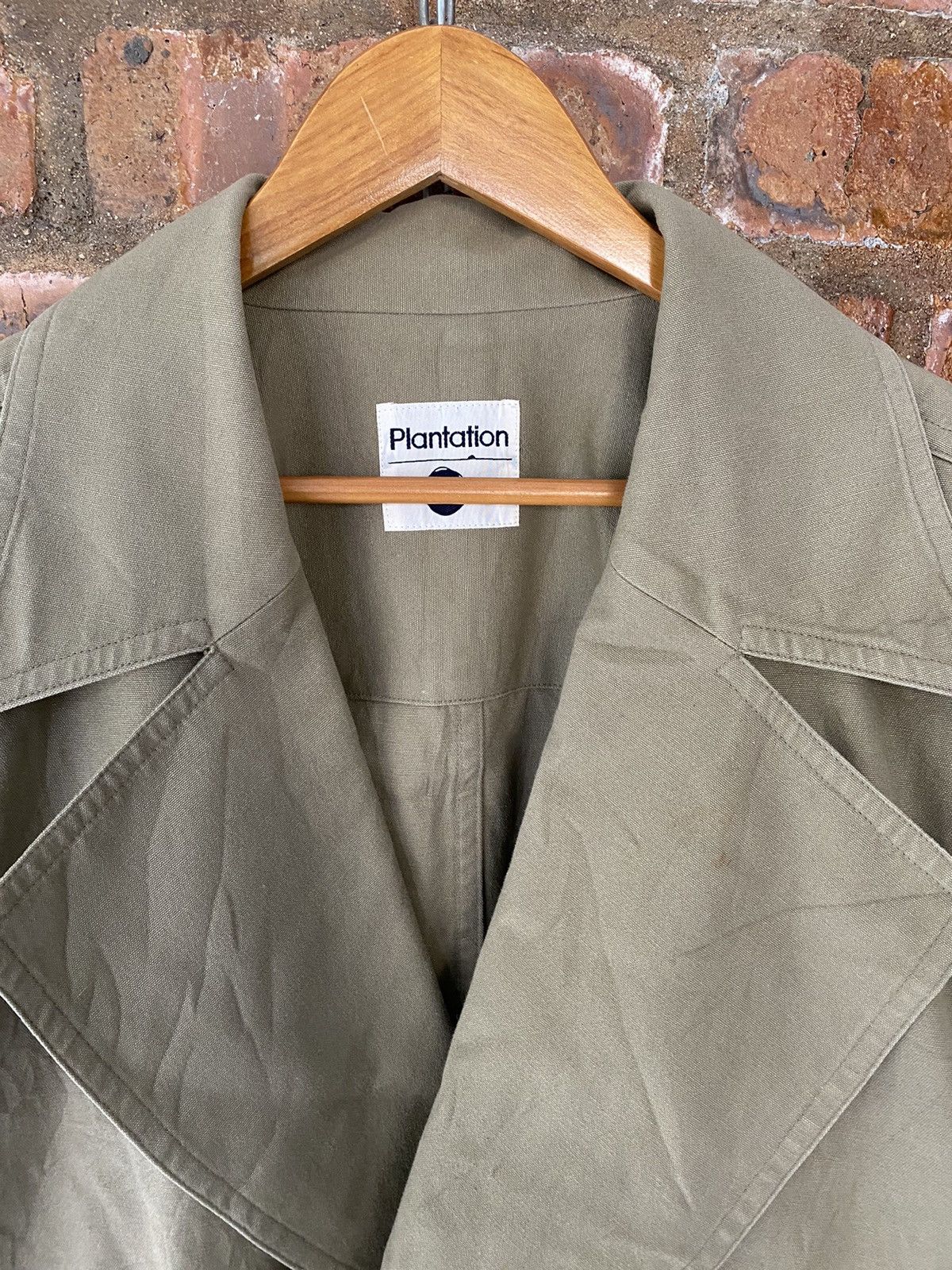 Issey Miyake 80s ISSEY MIYAKE Plantation Double collar oversized military Size US M / EU 48-50 / 2 - 6 Thumbnail