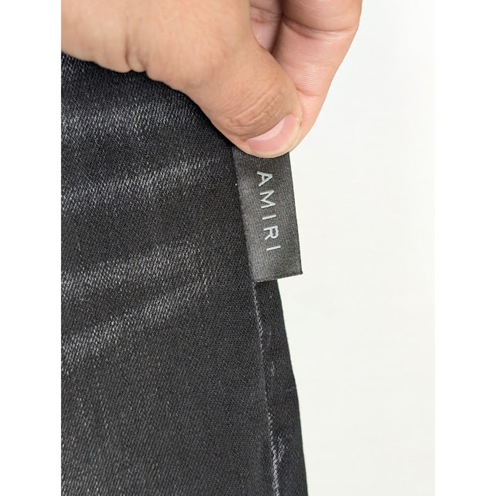 Amiri o1rshd1 Stacked Flare Jeans in Aged Black Size US 30 / EU 46 - 12 Thumbnail
