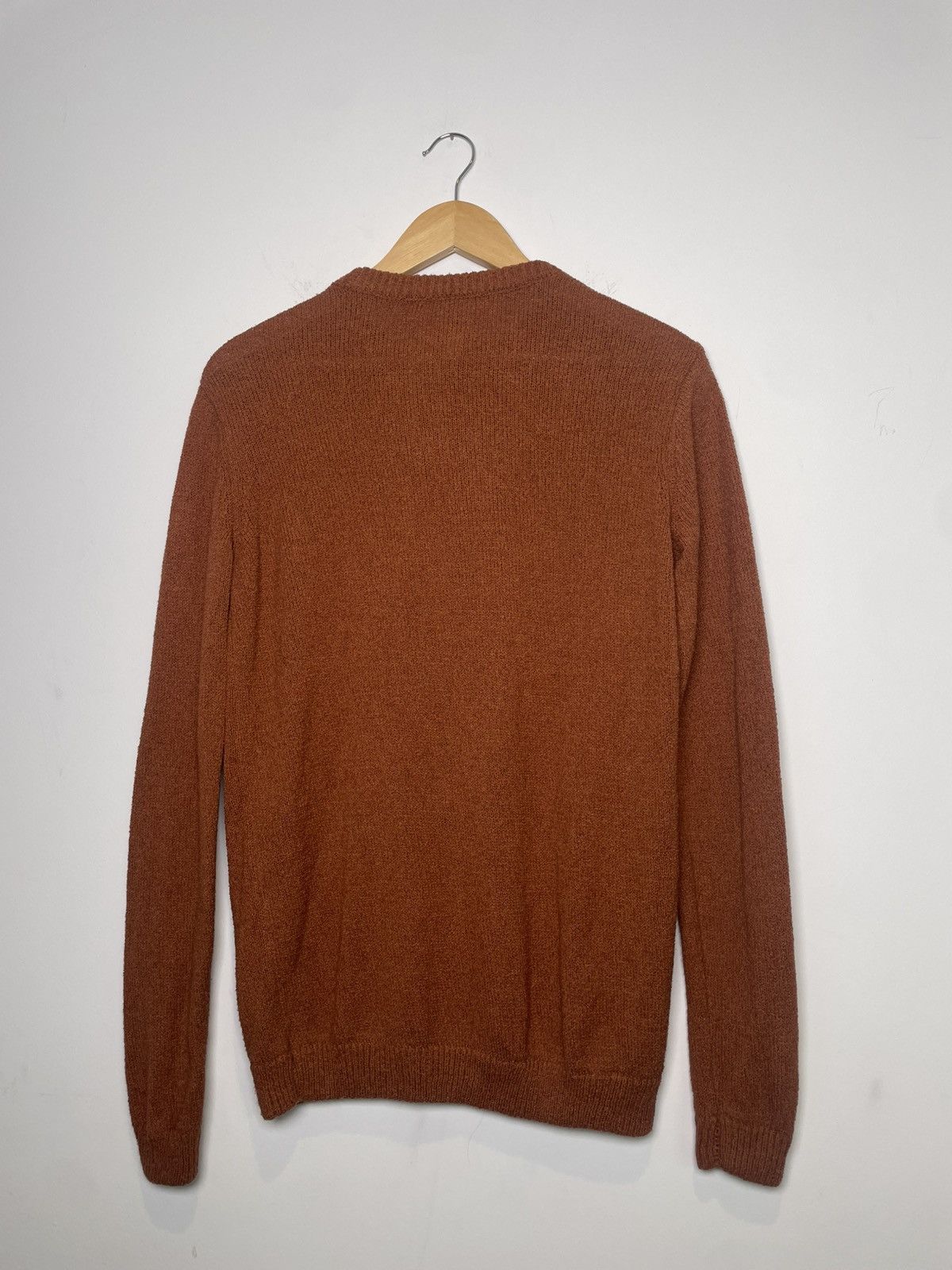 Frank And Oak Frank And Oak Textured Knit Sweater – Rust Brown (S) Size US S / EU 44-46 / 1 - 2 Thumbnail