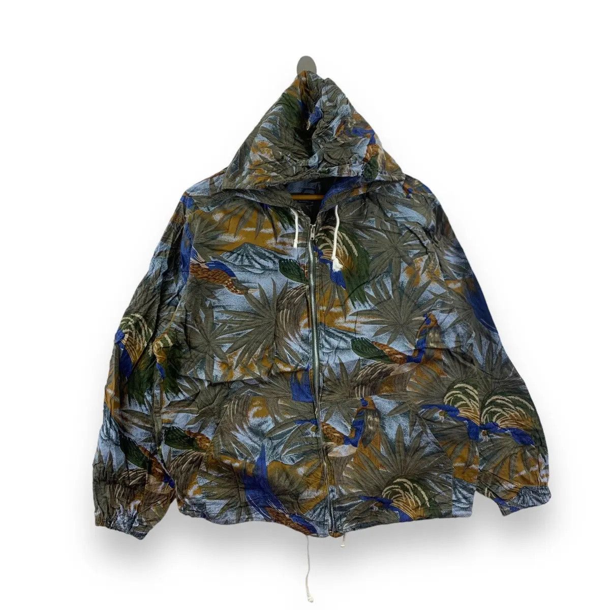 Vintage Vintage THE TROPICAL Real Tree Camo Hunting Hoodie Size US L / EU 52-54 / 3 - 1 Thumbnail