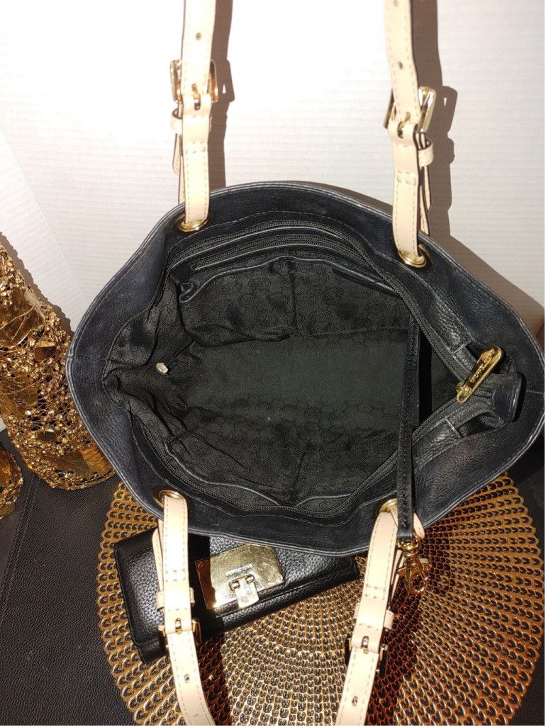 Michael Kors Michael Kors Bedford Tote & Manhatten Wallet Set Size ONE SIZE - 9 Thumbnail