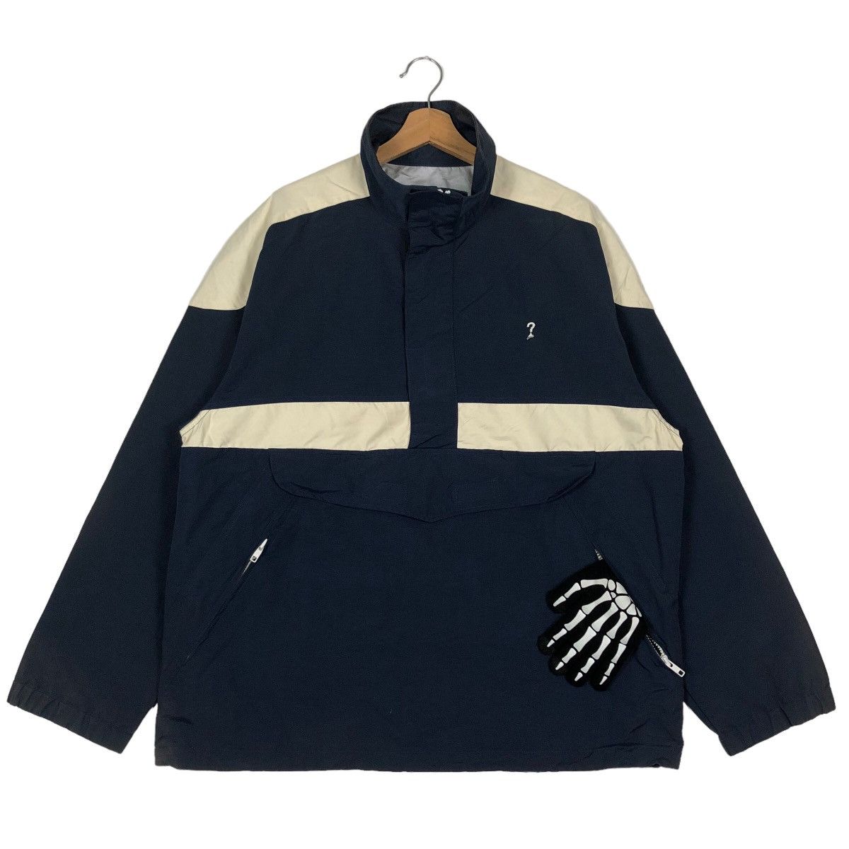 Guess 🔥90’s Vintage Bomber Jacket Guess USA Big Logo Spell Out Size US L / EU 52-54 / 3 - 2 Thumbnail