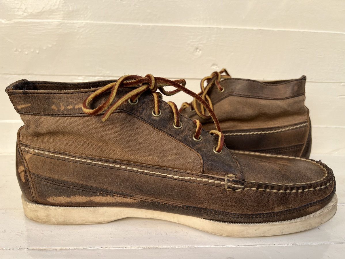 Red Wing Red Wing boots Wabasha 9191 Leather Waxed canvas Made in USA Size US 11.5 / EU 44-45 - 7 Thumbnail