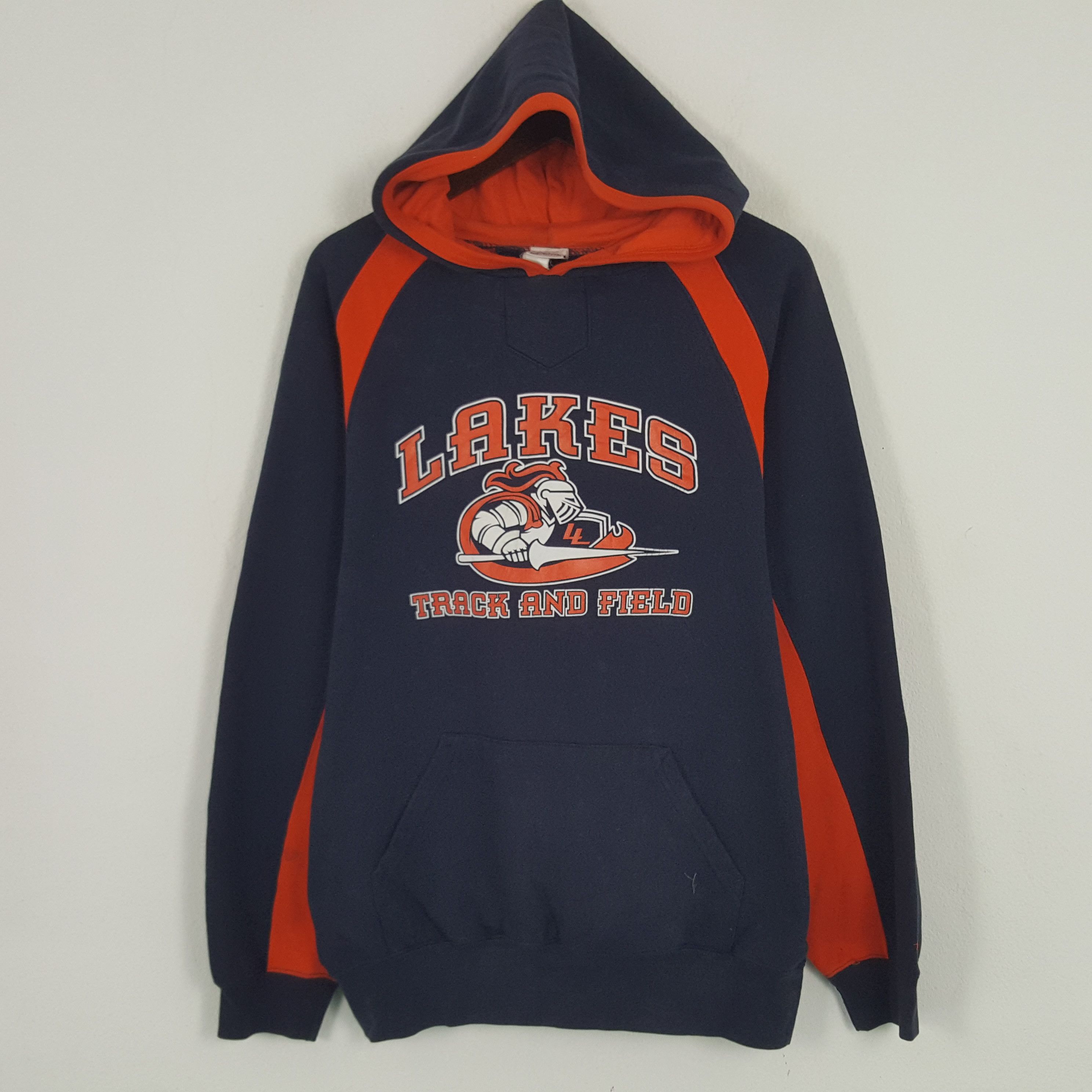 NBA × Vintage Vintage Lakes Track And Field Sweatshirt Hoodies Size US L / EU 52-54 / 3 - 1 Thumbnail