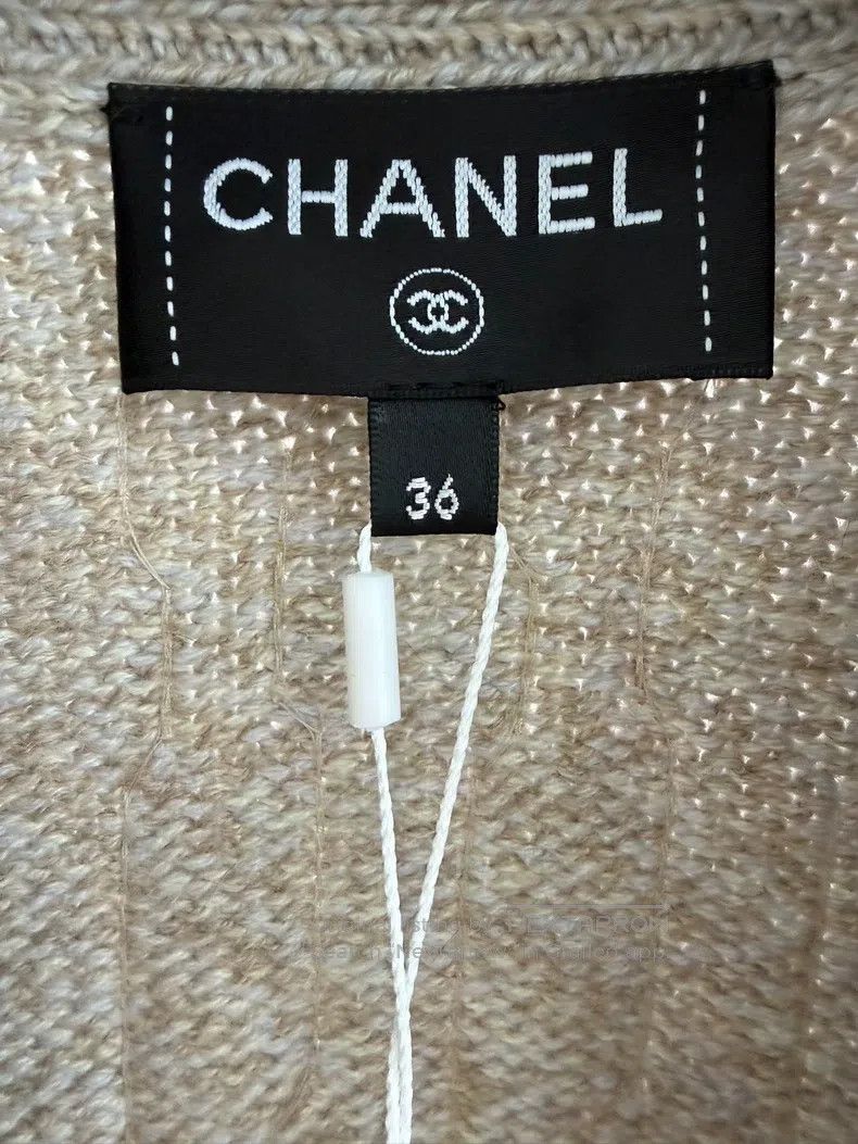 Chanel Chanel Pink sequin double C logo knitted cardigan vest Size XS / US 0-2 / IT 36-38 - 4 Thumbnail