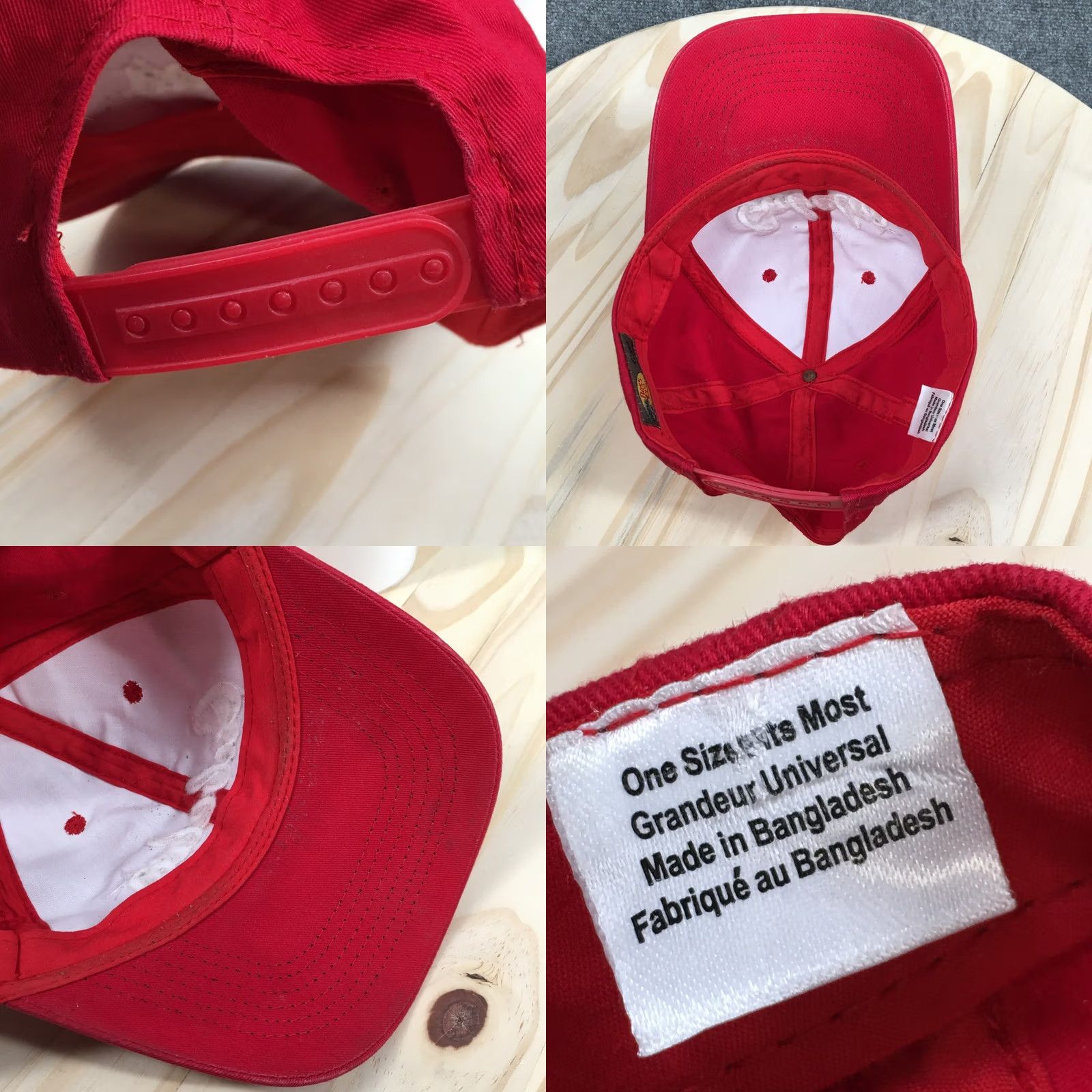 Vintage Cabelas Cap Mens One Size Red Baseball Unisex Adjustable Curved Brim Embroidered Logo Size ONE SIZE - 8 Thumbnail